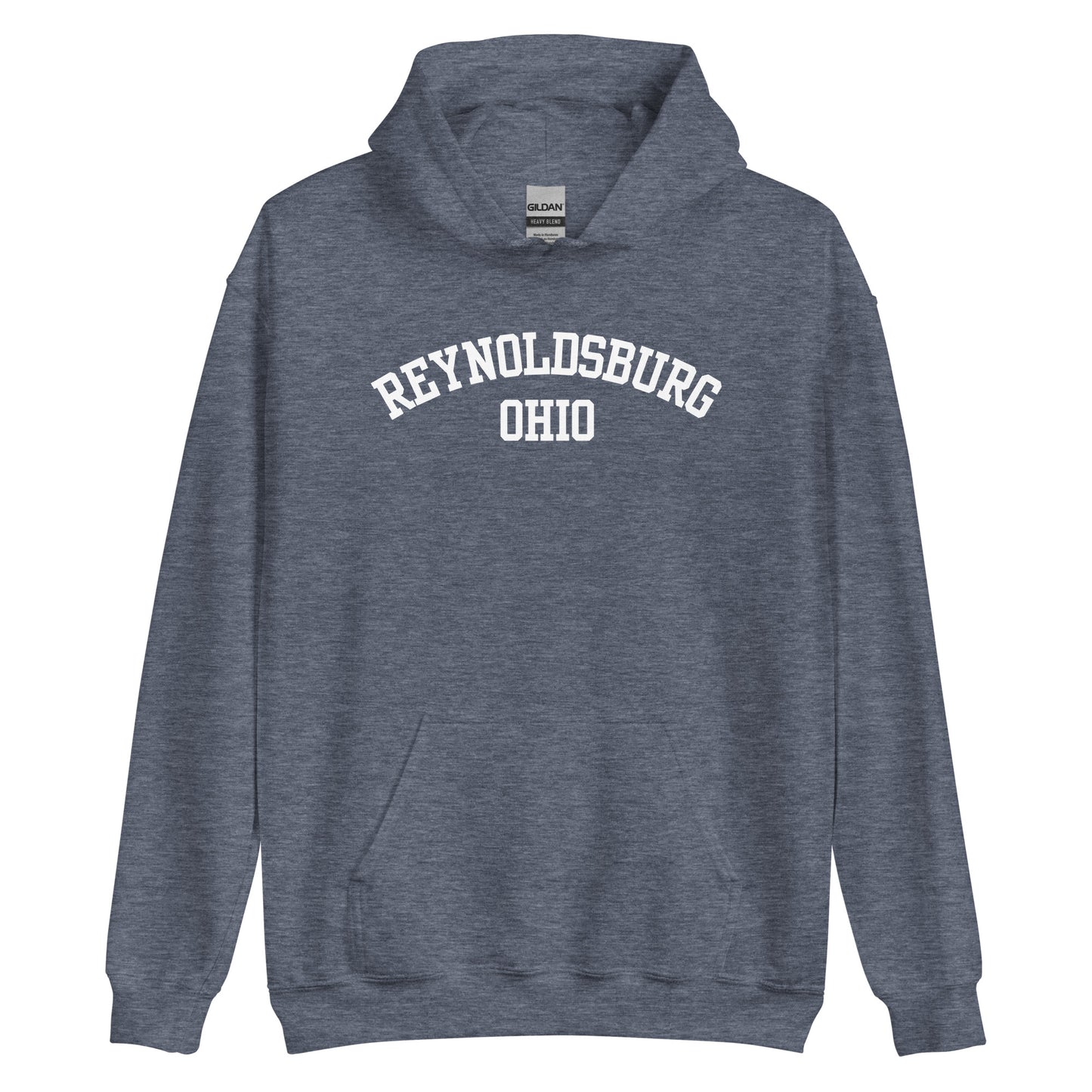 Reynoldsburg Ohio Block Unisex Hoodie