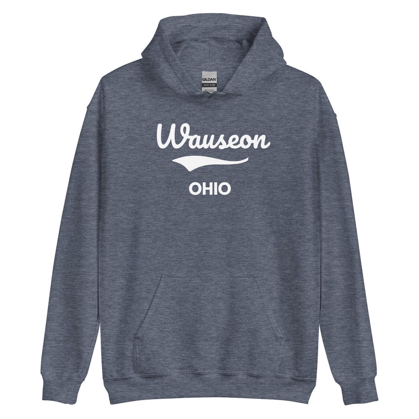 Wauseon Ohio Script Unisex Hoodie