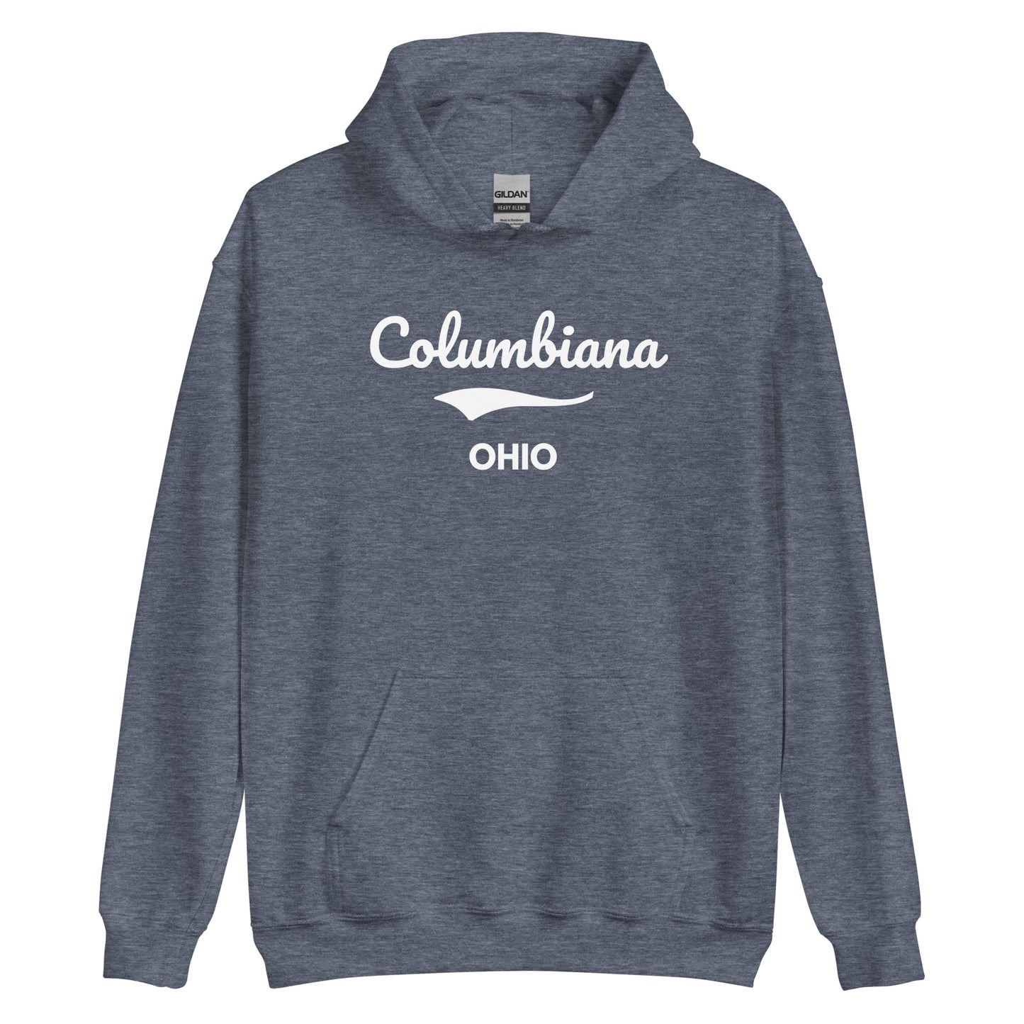 Columbiana Ohio Script Unisex Hoodie