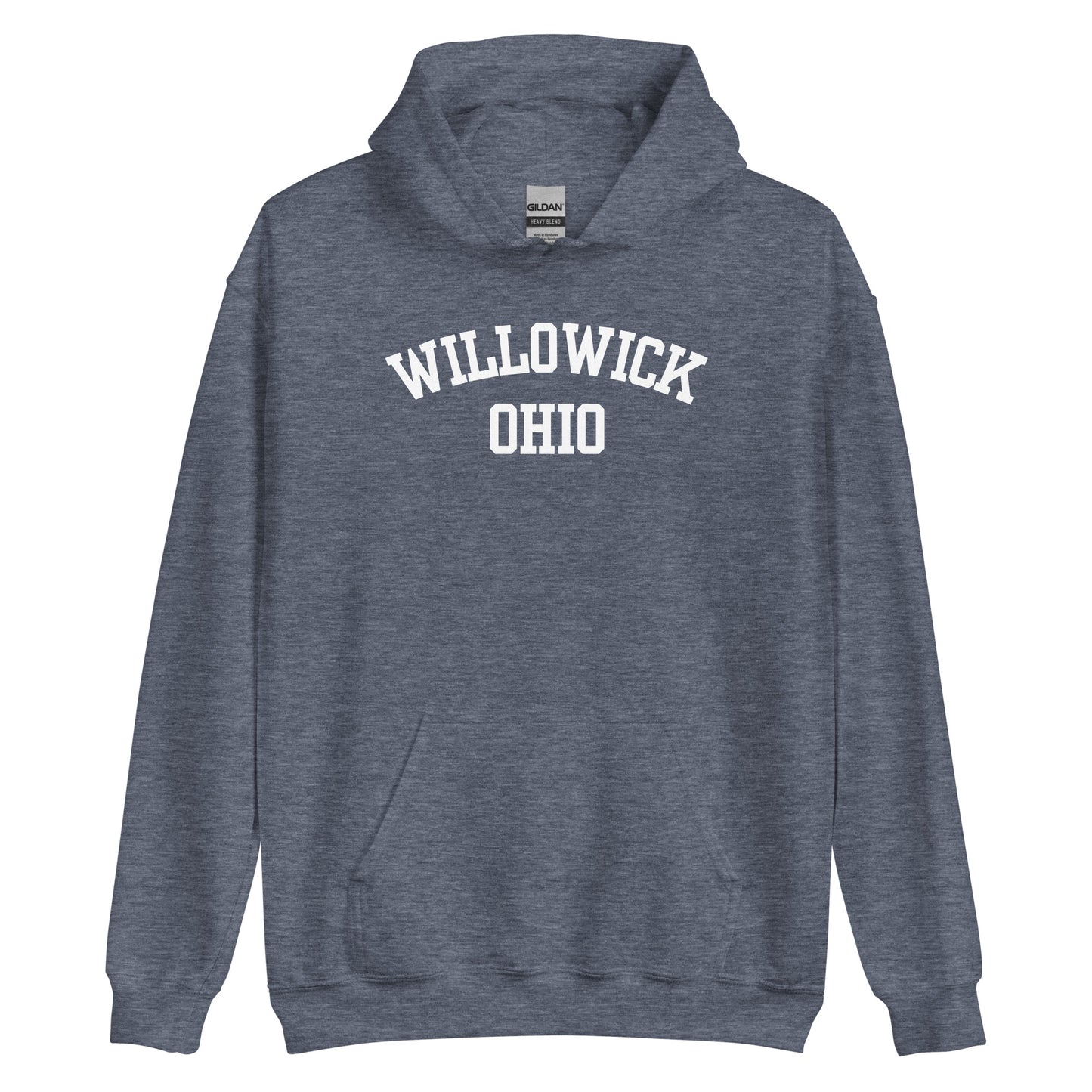 Willowick Ohio Block Unisex Hoodie