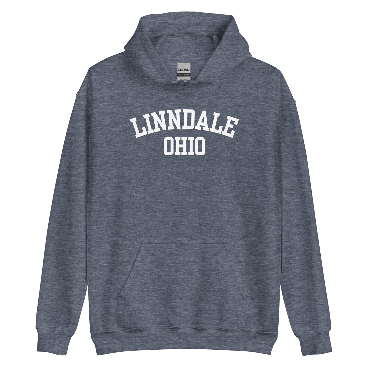 Linndale Ohio Block Unisex Hoodie