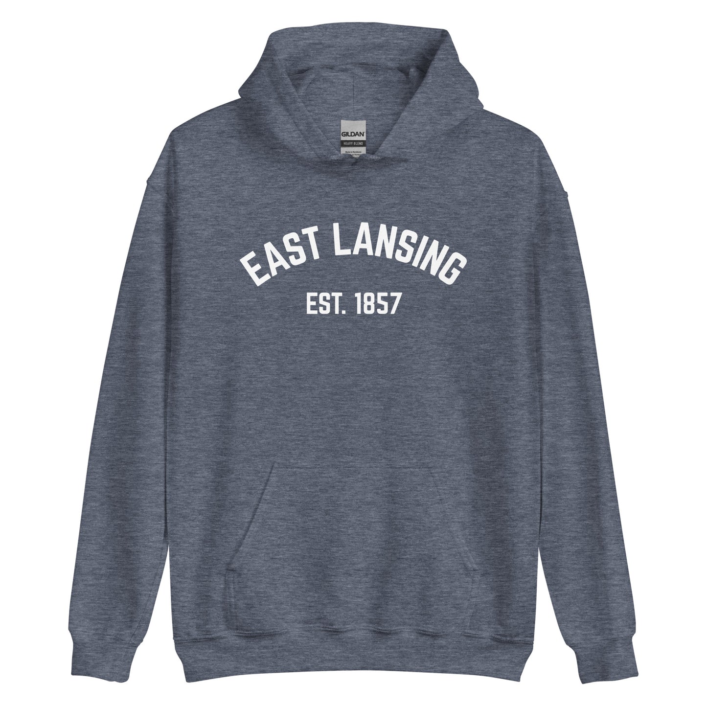 East Lansing Michigan EST Unisex Hoodie