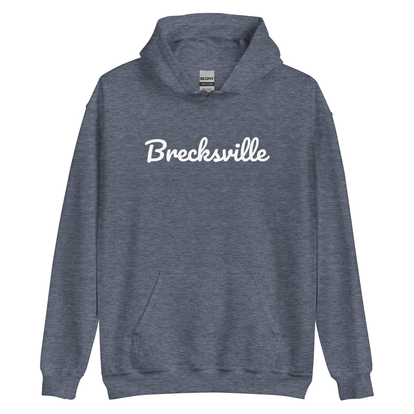 Brecksville Ohio Solo Script Unisex Hoodie
