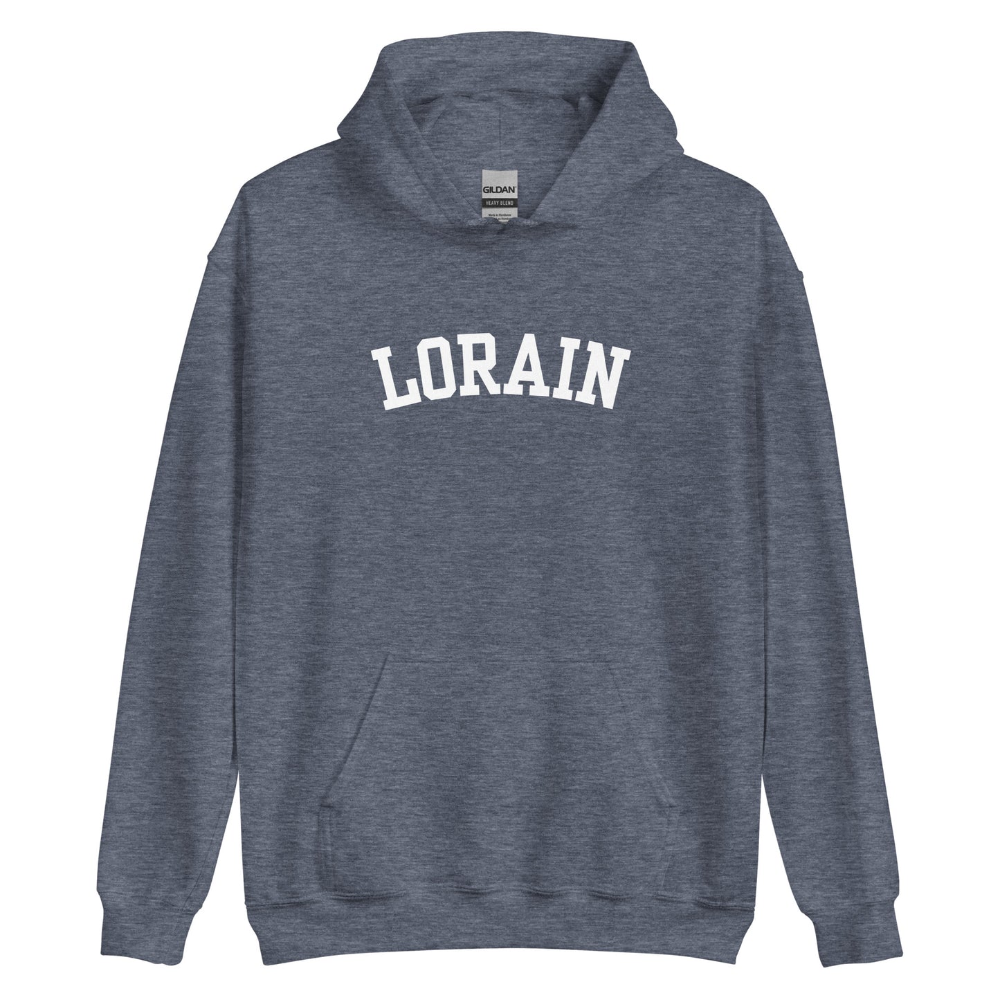 Lorain Ohio Solo Block Unisex Hoodie