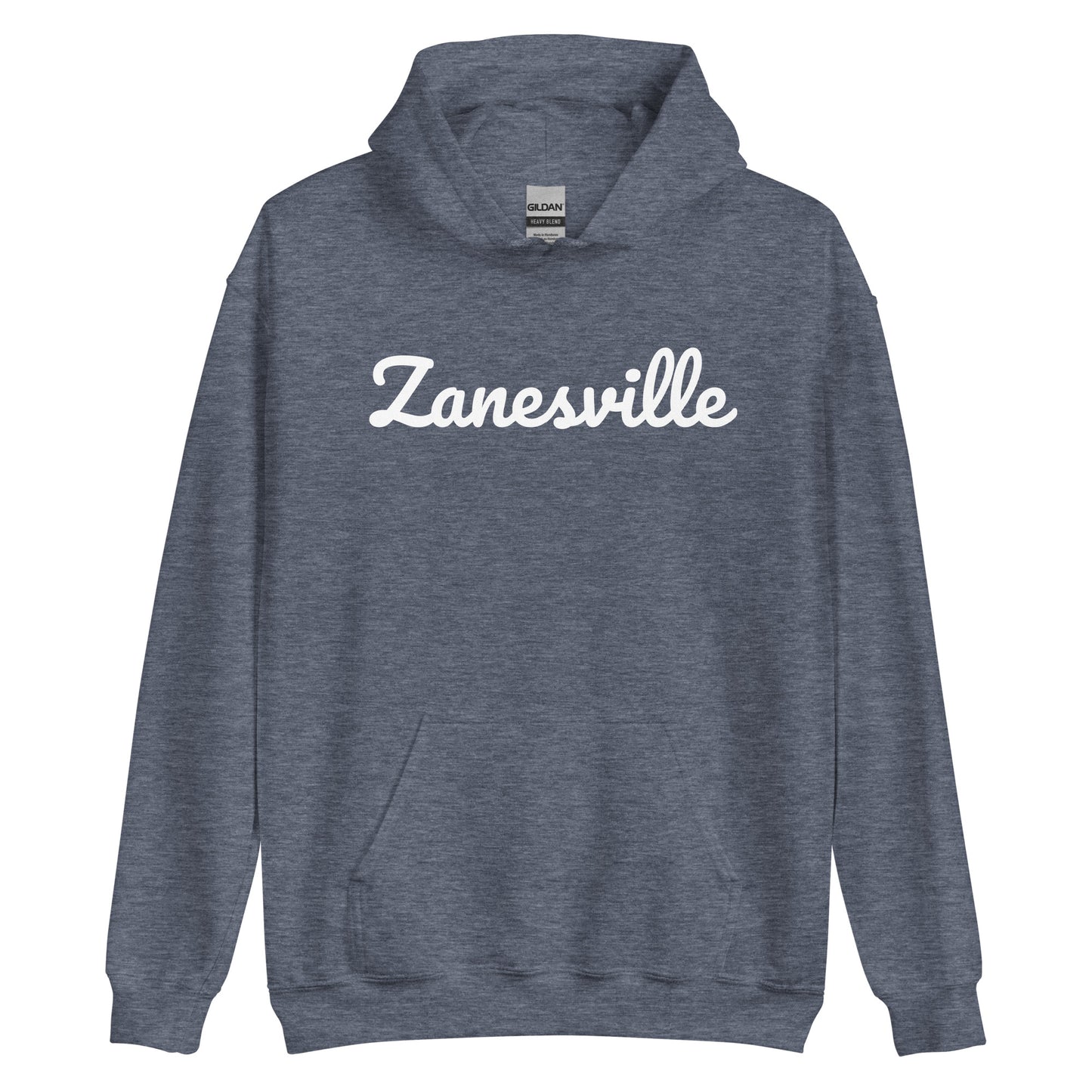 Zanesville Ohio Solo Script Unisex Hoodie
