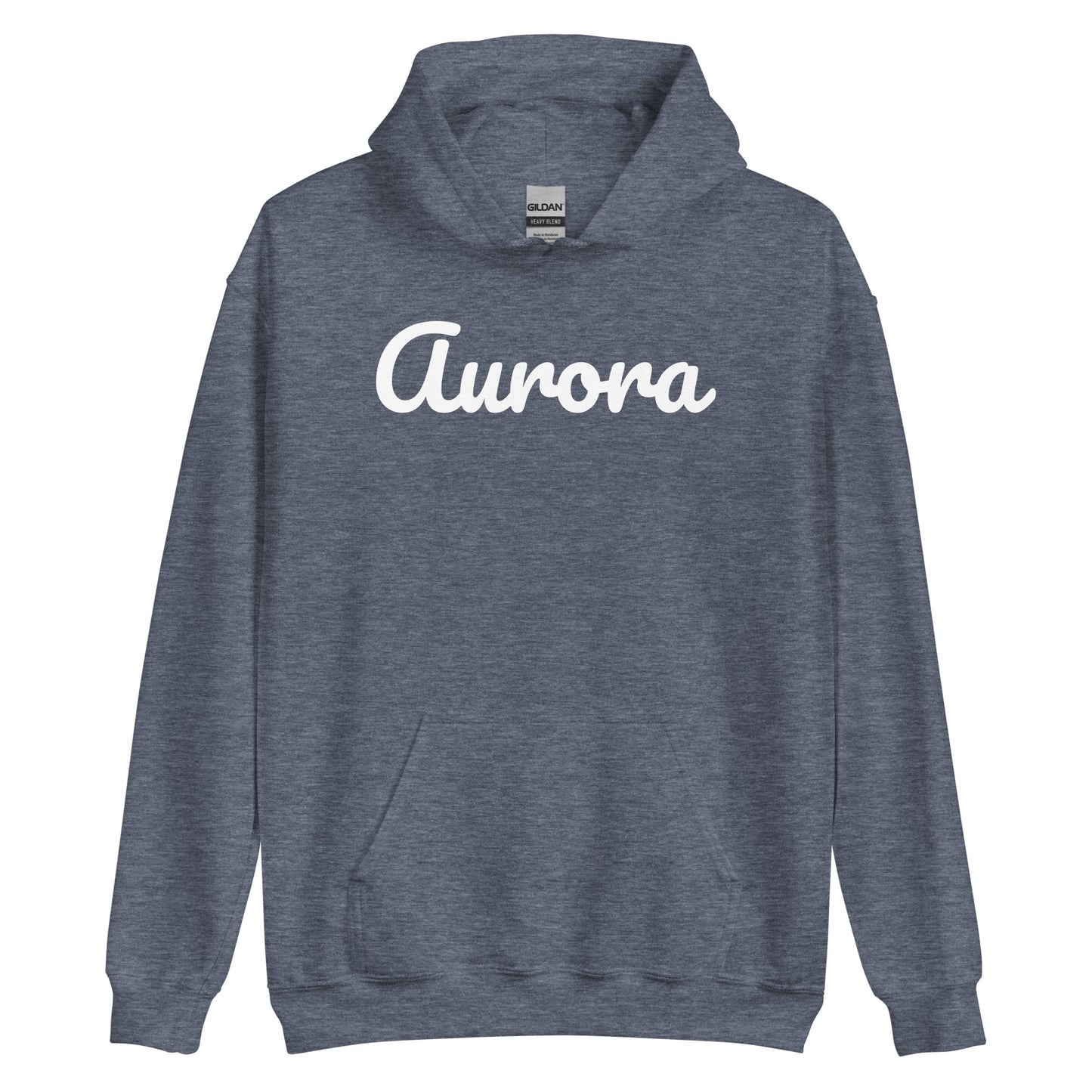 Aurora Ohio Solo Script Unisex Hoodie