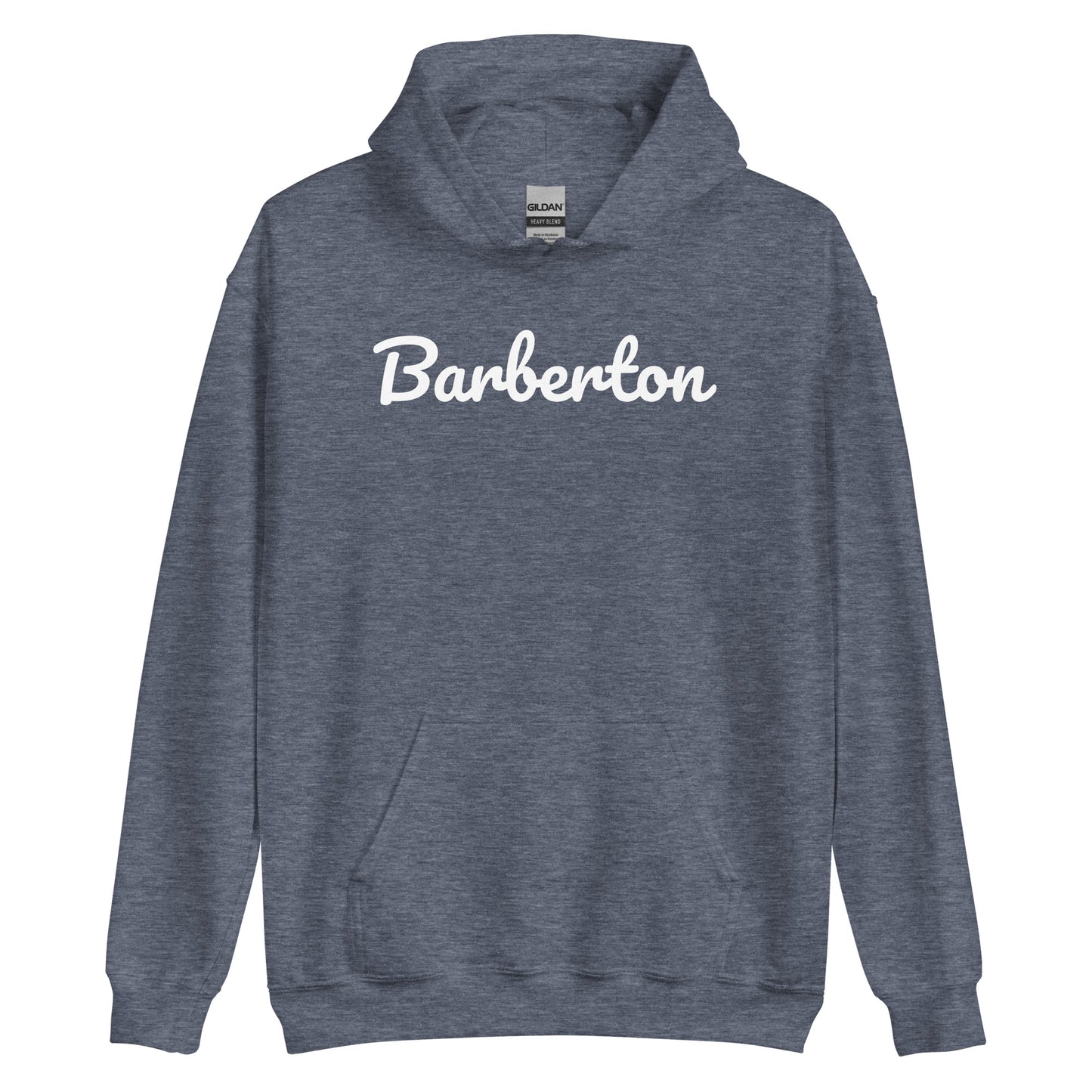Barberton Ohio Solo Script Unisex Hoodie