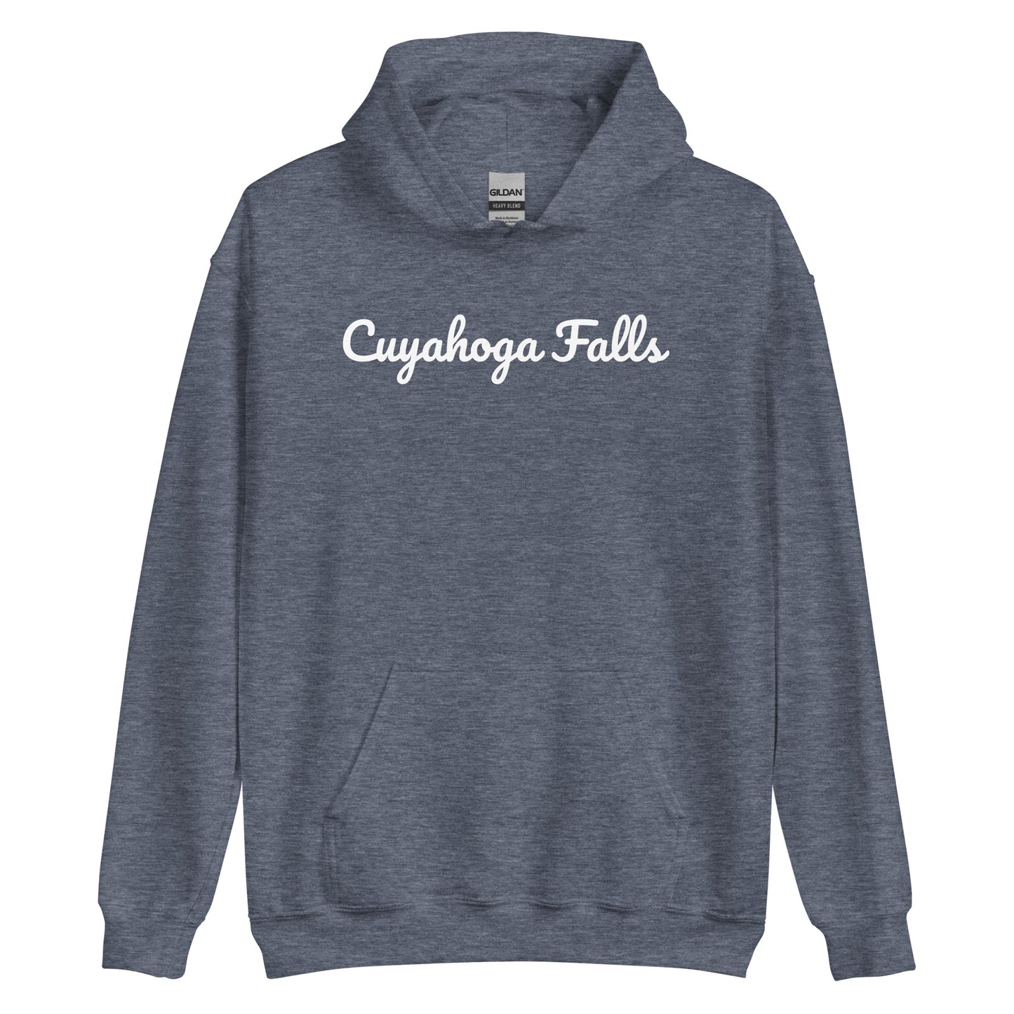 Cuyahoga Falls Ohio Solo Script Unisex Hoodie