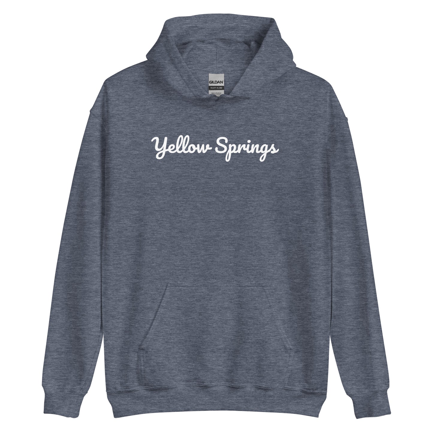 Yellow Springs Ohio Solo Script Unisex Hoodie