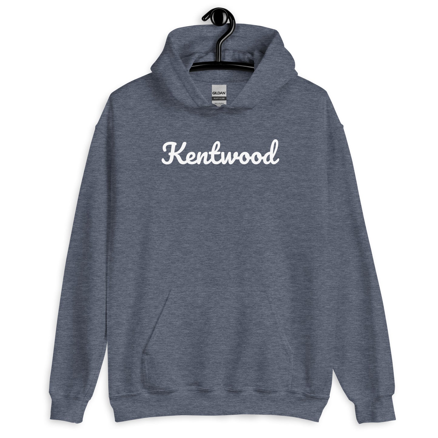 Kentwood Michigan Solo Script Unisex Hoodie