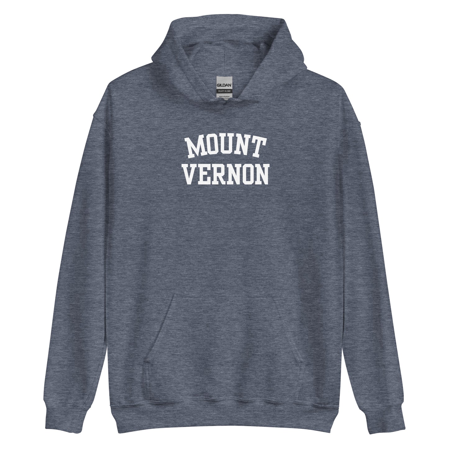 Mount Vernon Ohio Block Solo Unisex Hoodie