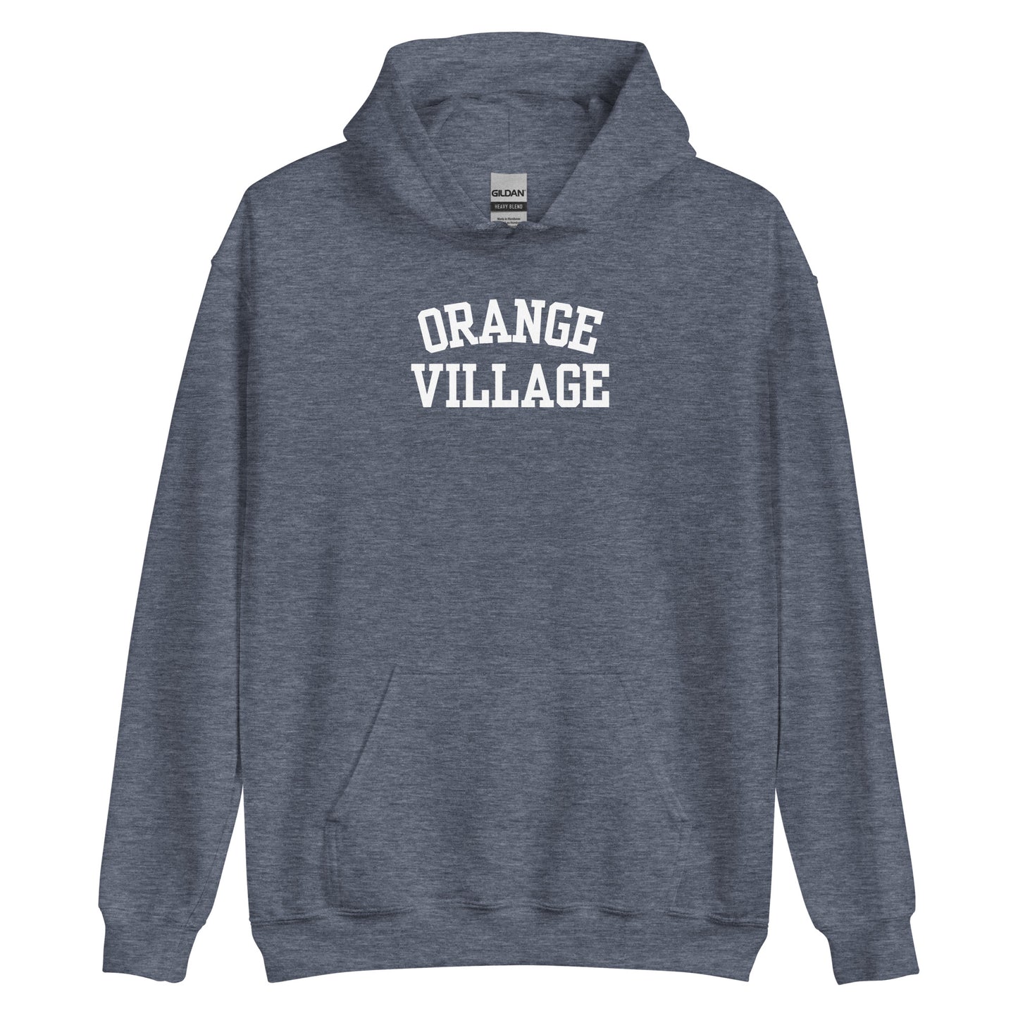 Orange Village Ohio Block Solo Unisex Hoodie