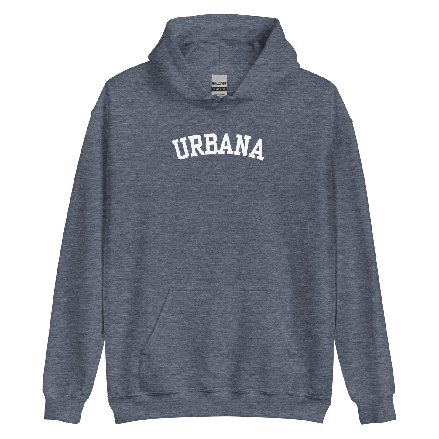 Urbana Ohio Block Solo Unisex Hoodie