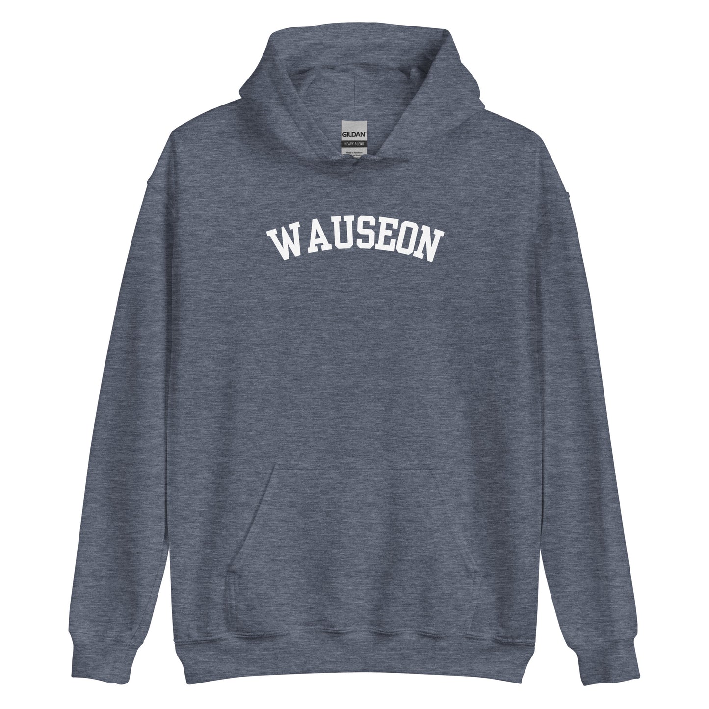 Wauseon Ohio Block Solo Unisex Hoodie