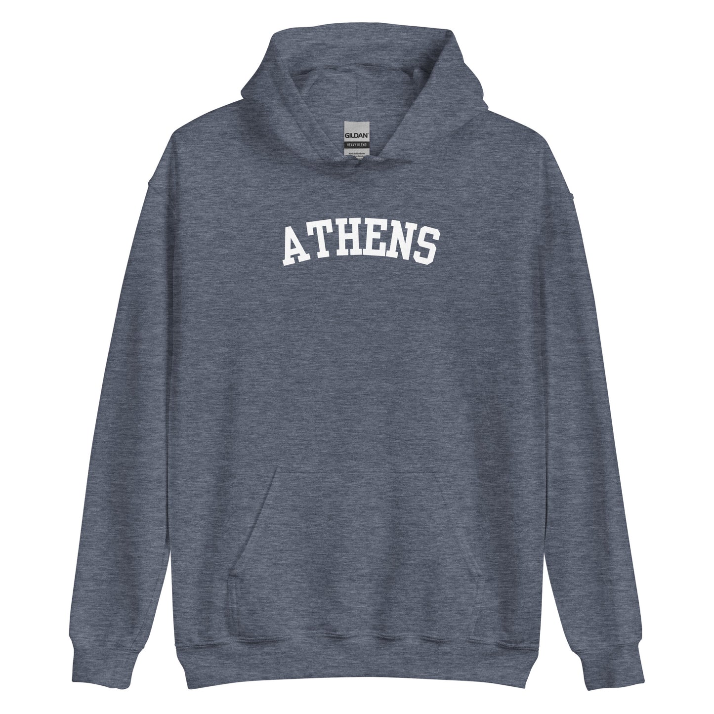 Athens Ohio Block Solo Unisex Hoodie