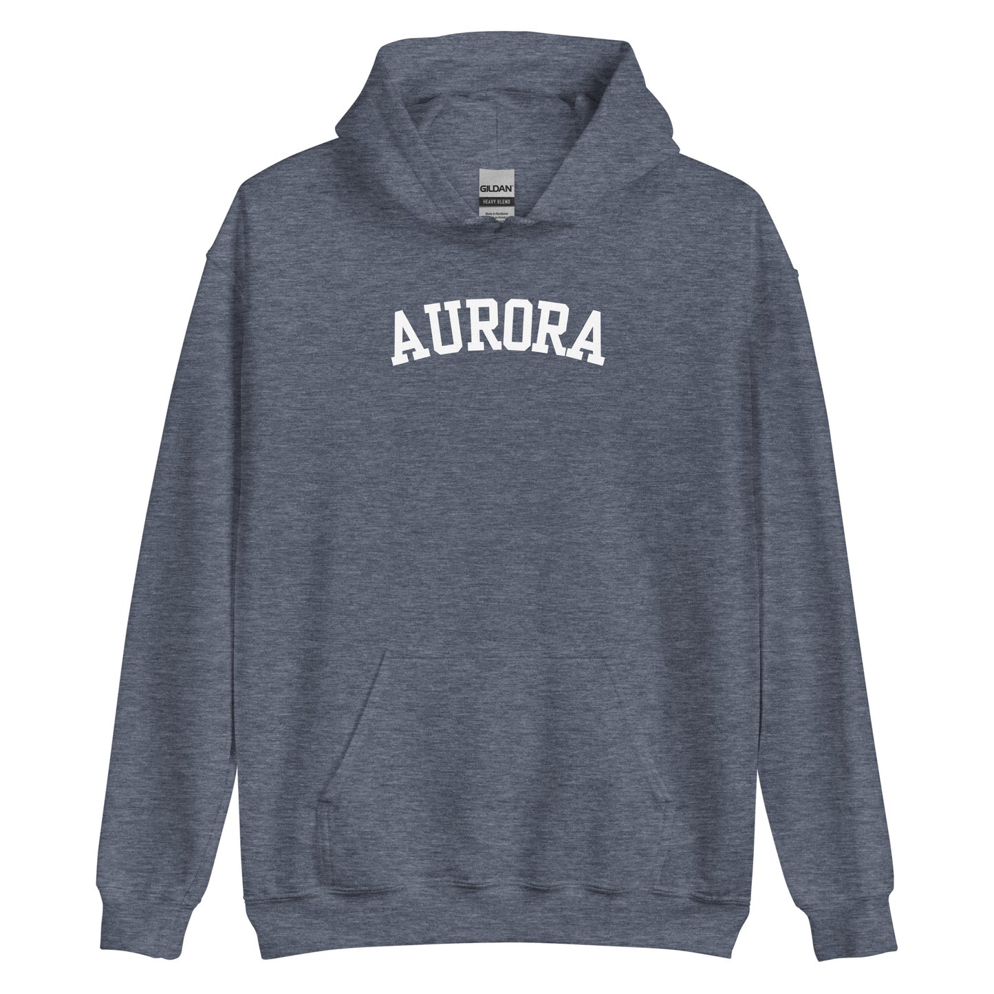 Aurora Ohio Block Solo Unisex Hoodie