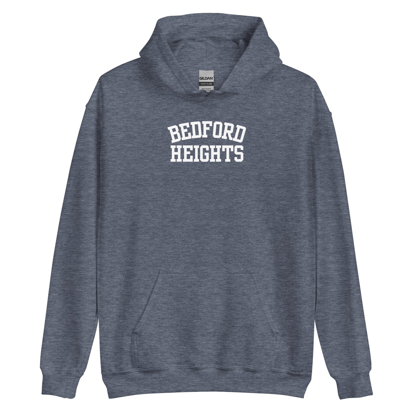 Bedford Heights Ohio Block Solo Unisex Hoodie