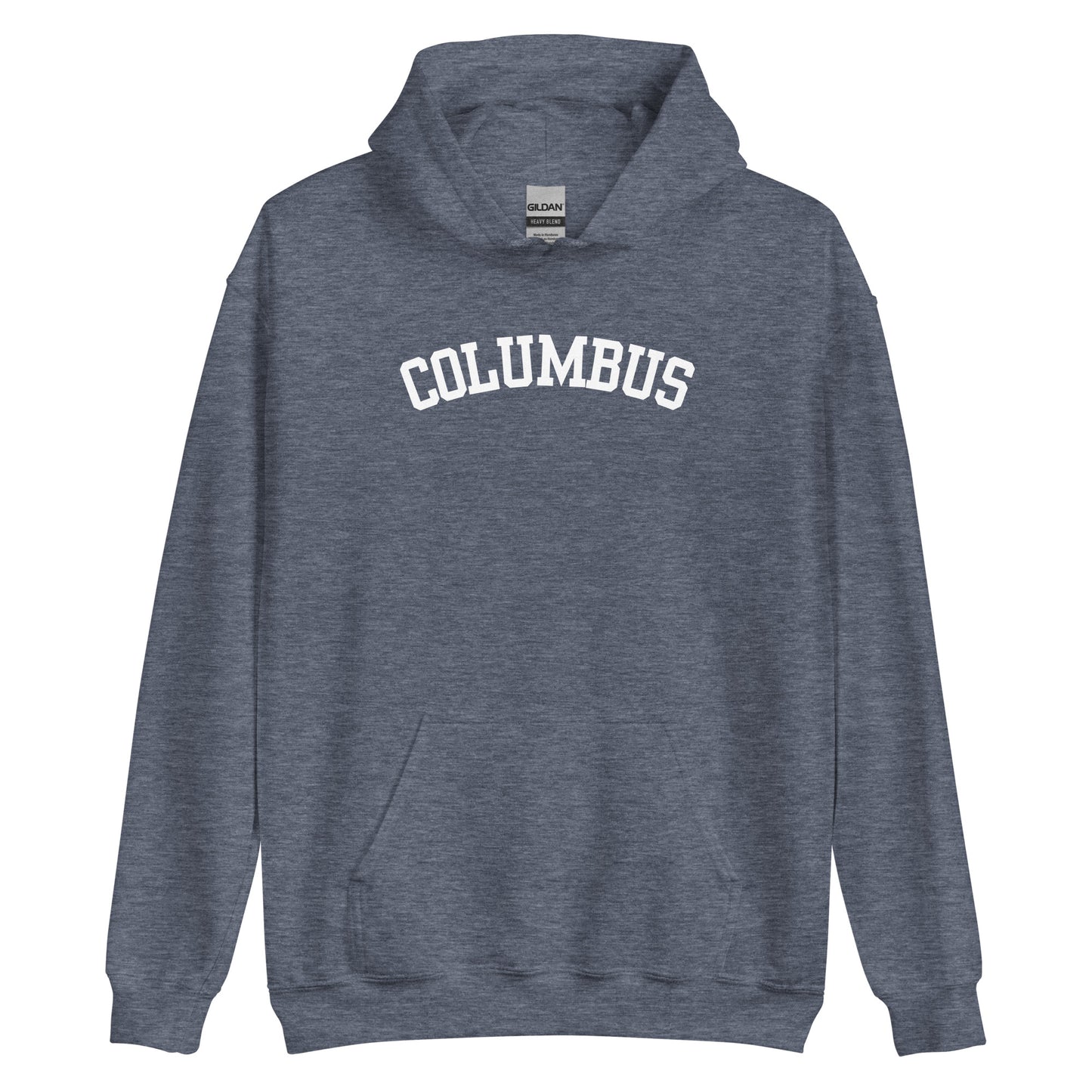 Columbus Ohio Block Solo Unisex Hoodie