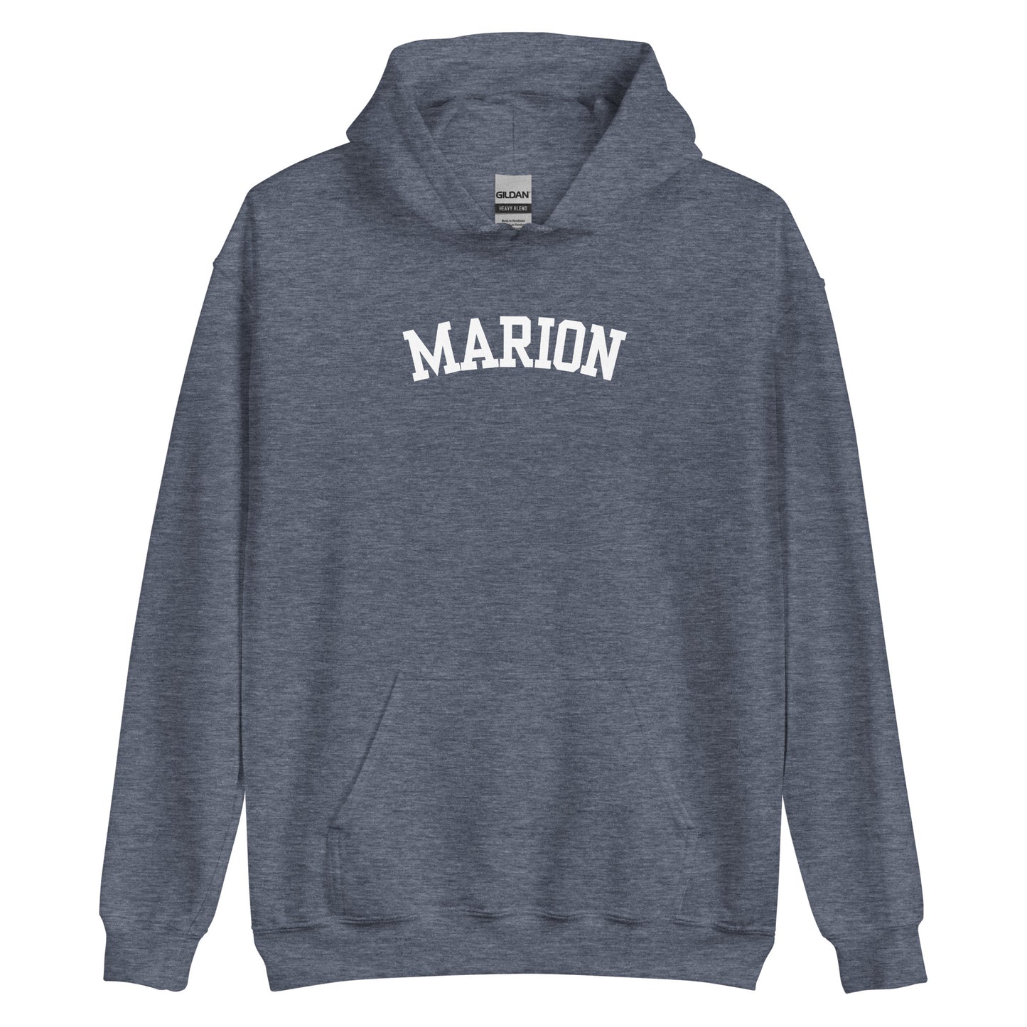 Marion Ohio Block Solo Unisex Hoodie