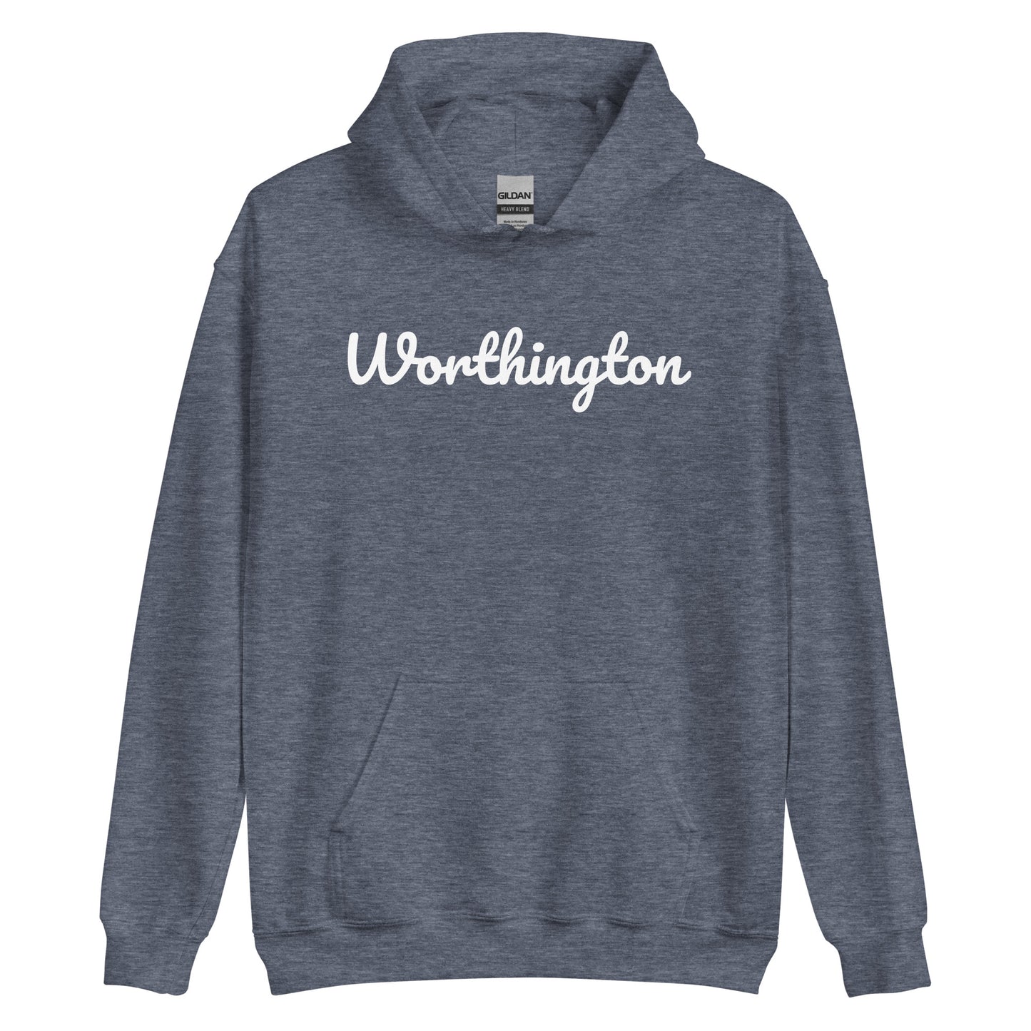 Worthington Ohio Solo Script Unisex Hoodie