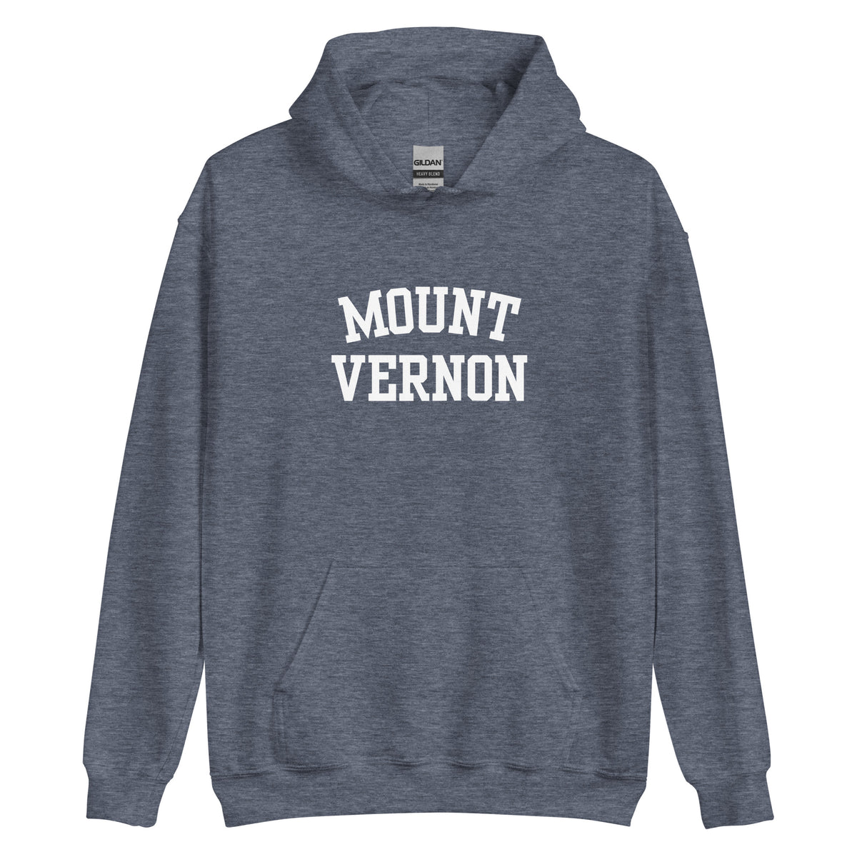 Mount Vernon Ohio Block Solo Unisex Hoodie