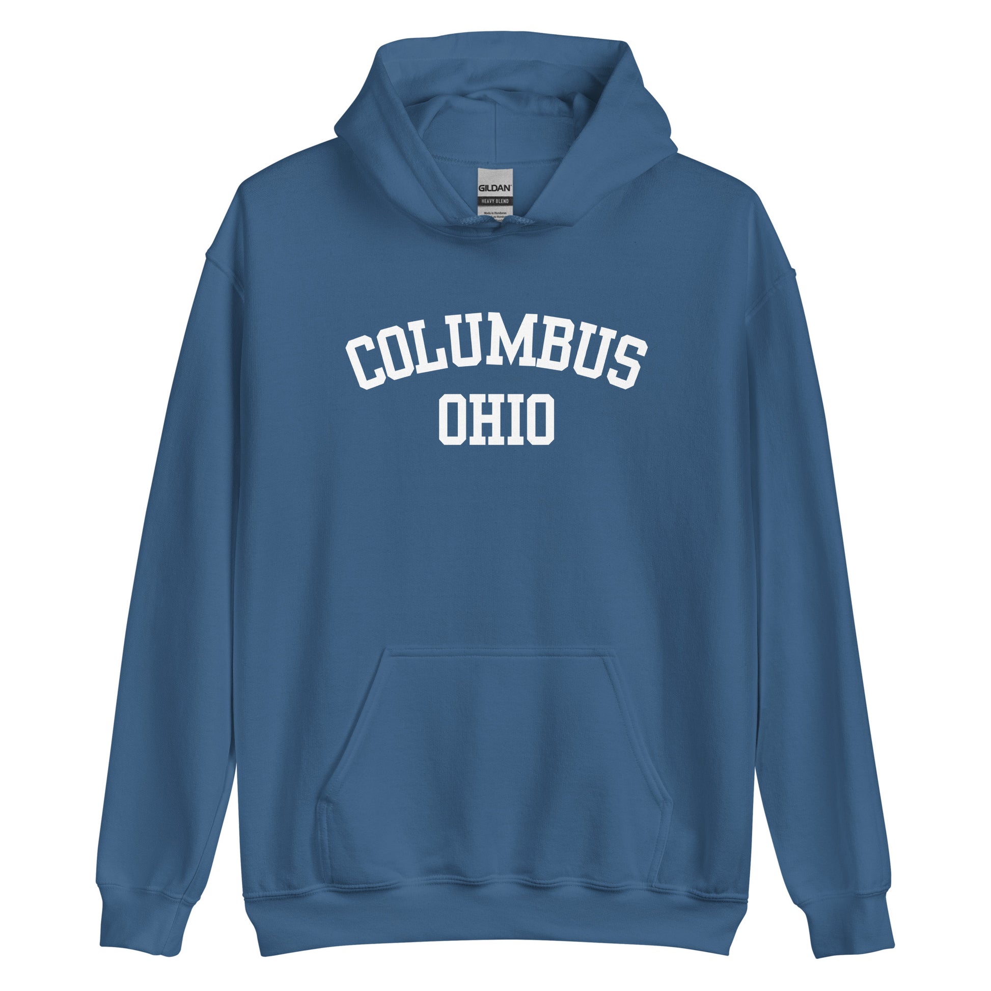 Columbus Ohio Block Unisex Hoodie