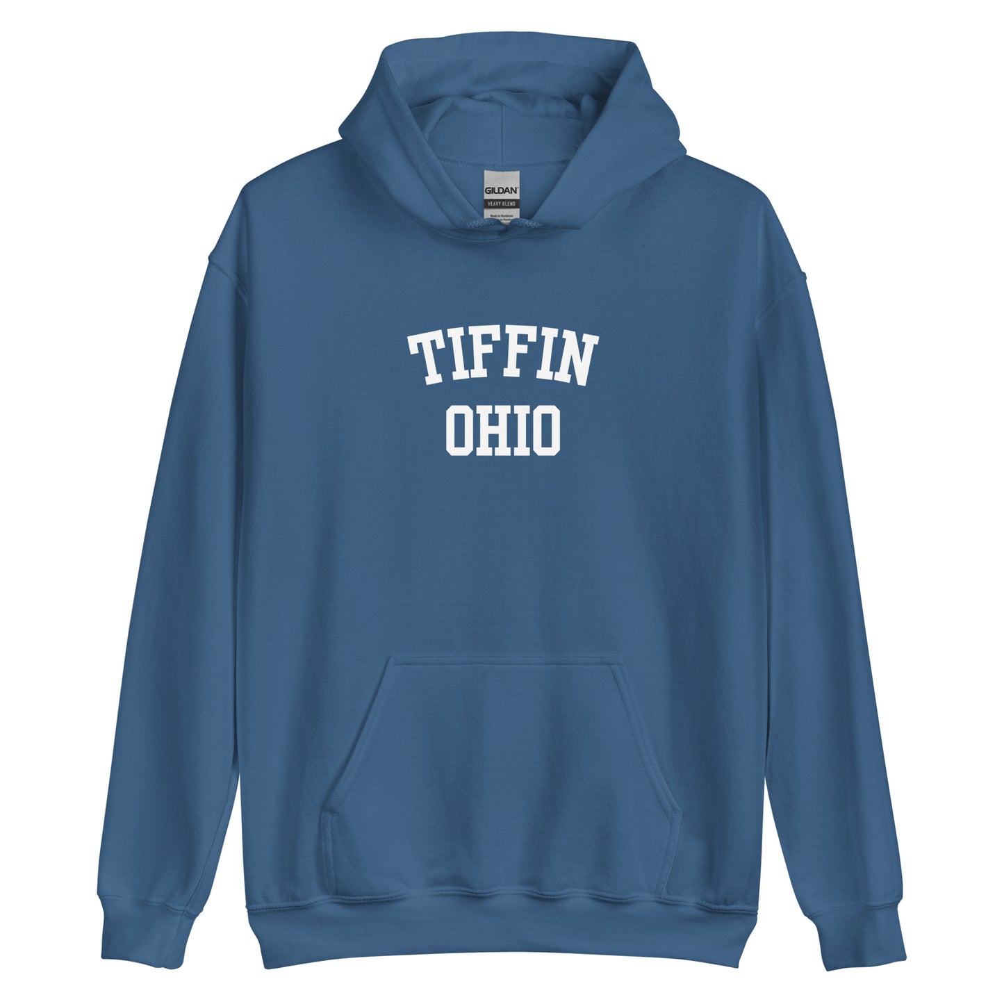 Tiffin Ohio Block Unisex Hoodie