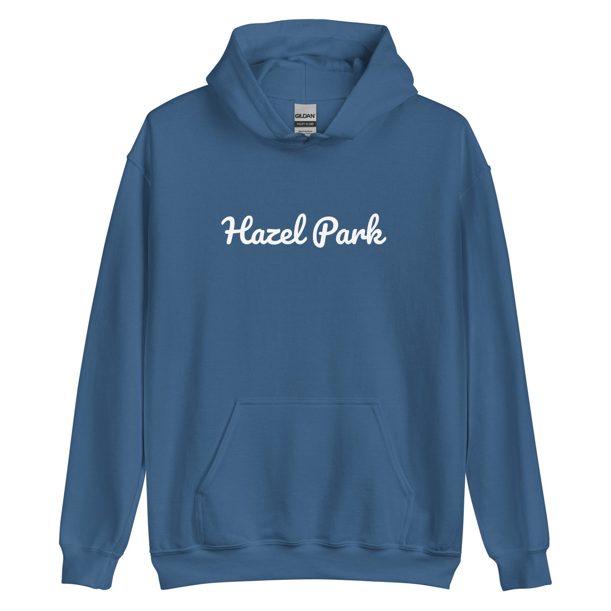 Hazel Park, Michigan Unisex Hoodie - Solo Script