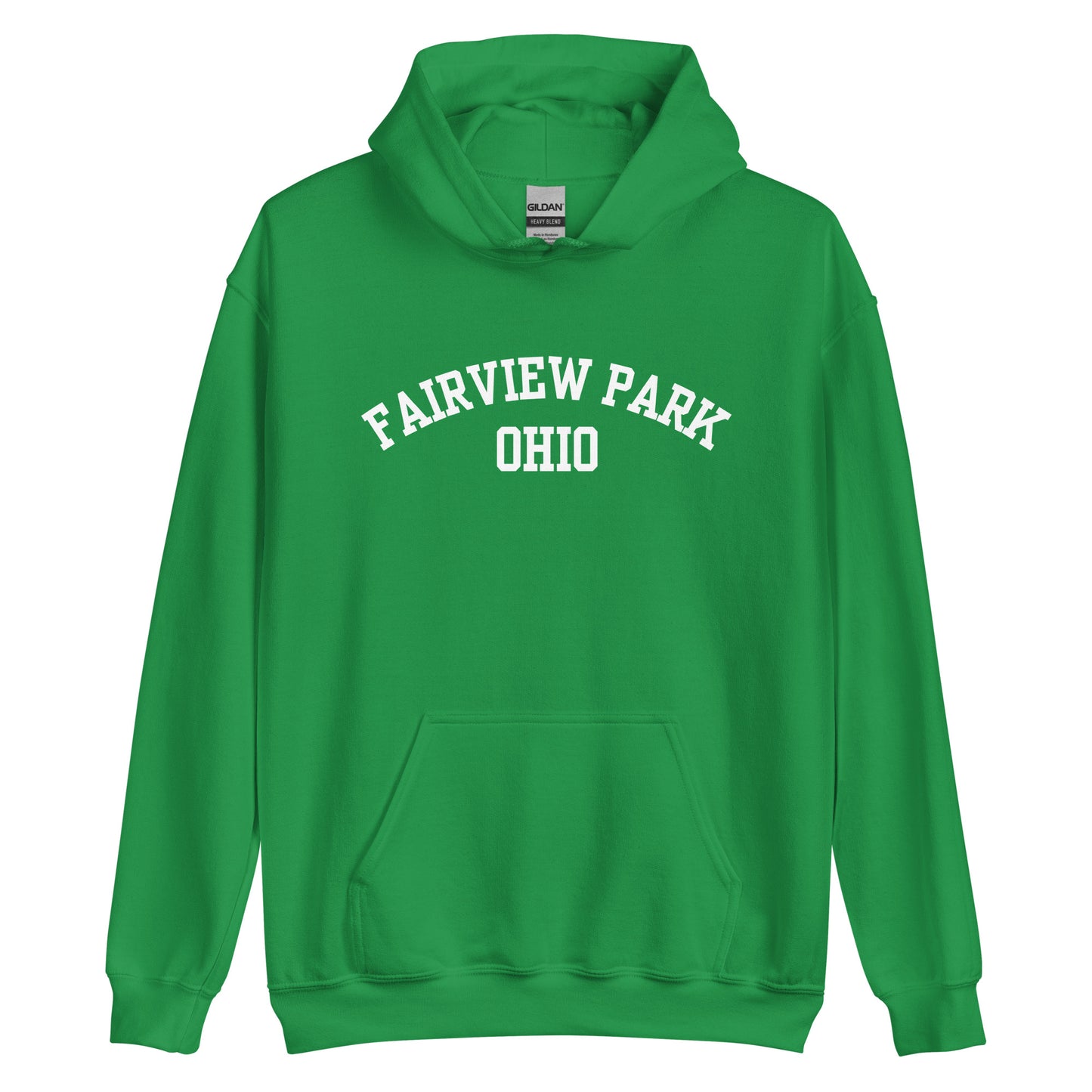 Fairview Park Ohio Block Unisex Hoodie