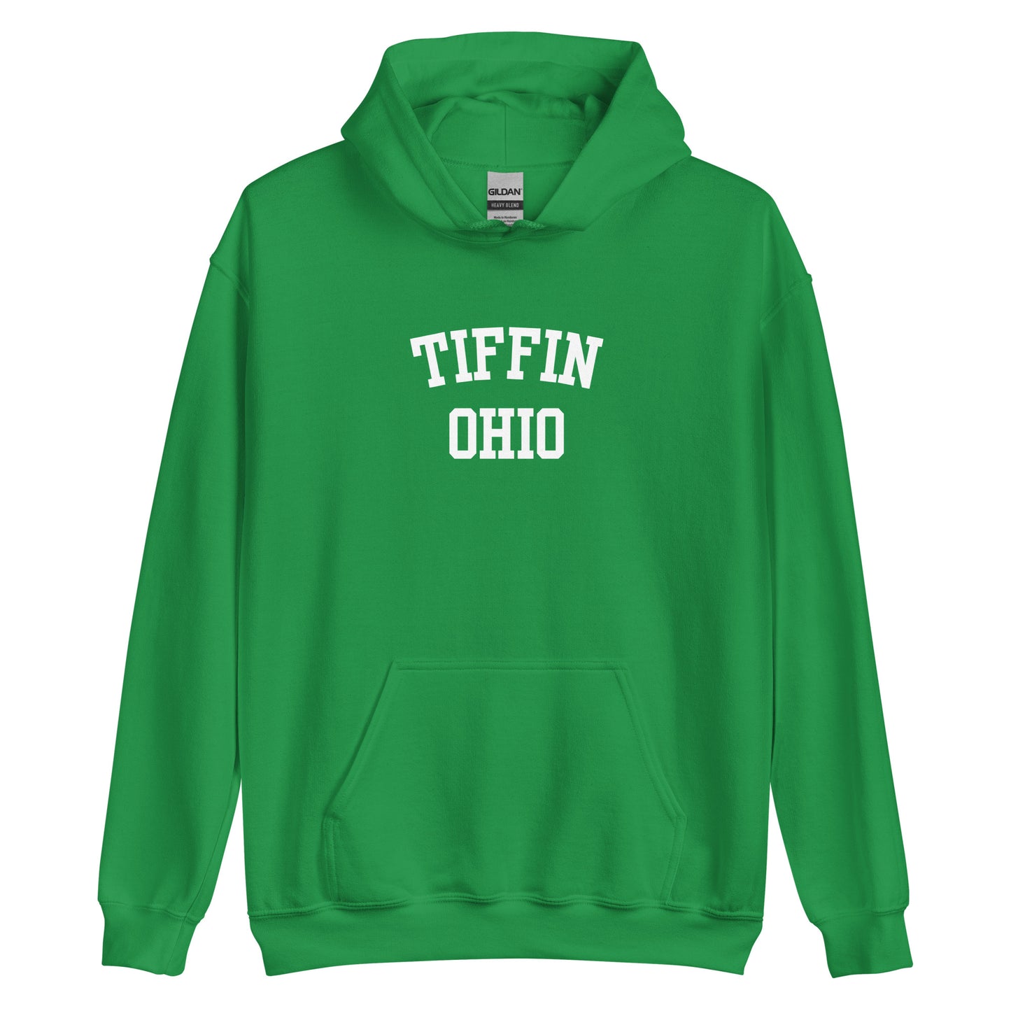 Tiffin Ohio Block Unisex Hoodie