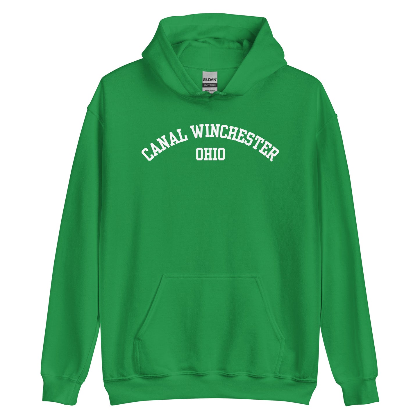 Canal Winchester Ohio Block Unisex Hoodie