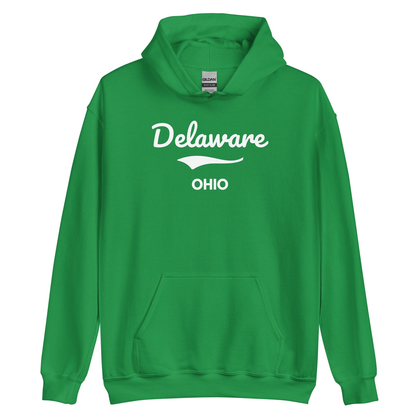 Delaware Ohio Script Unisex Hoodie