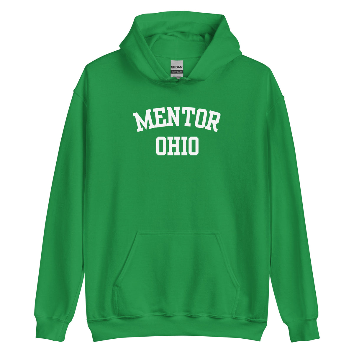 Mentor Ohio Block Unisex Hoodie