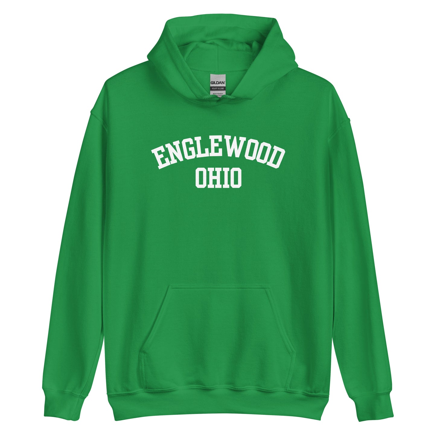Englewood Ohio Block Unisex Hoodie