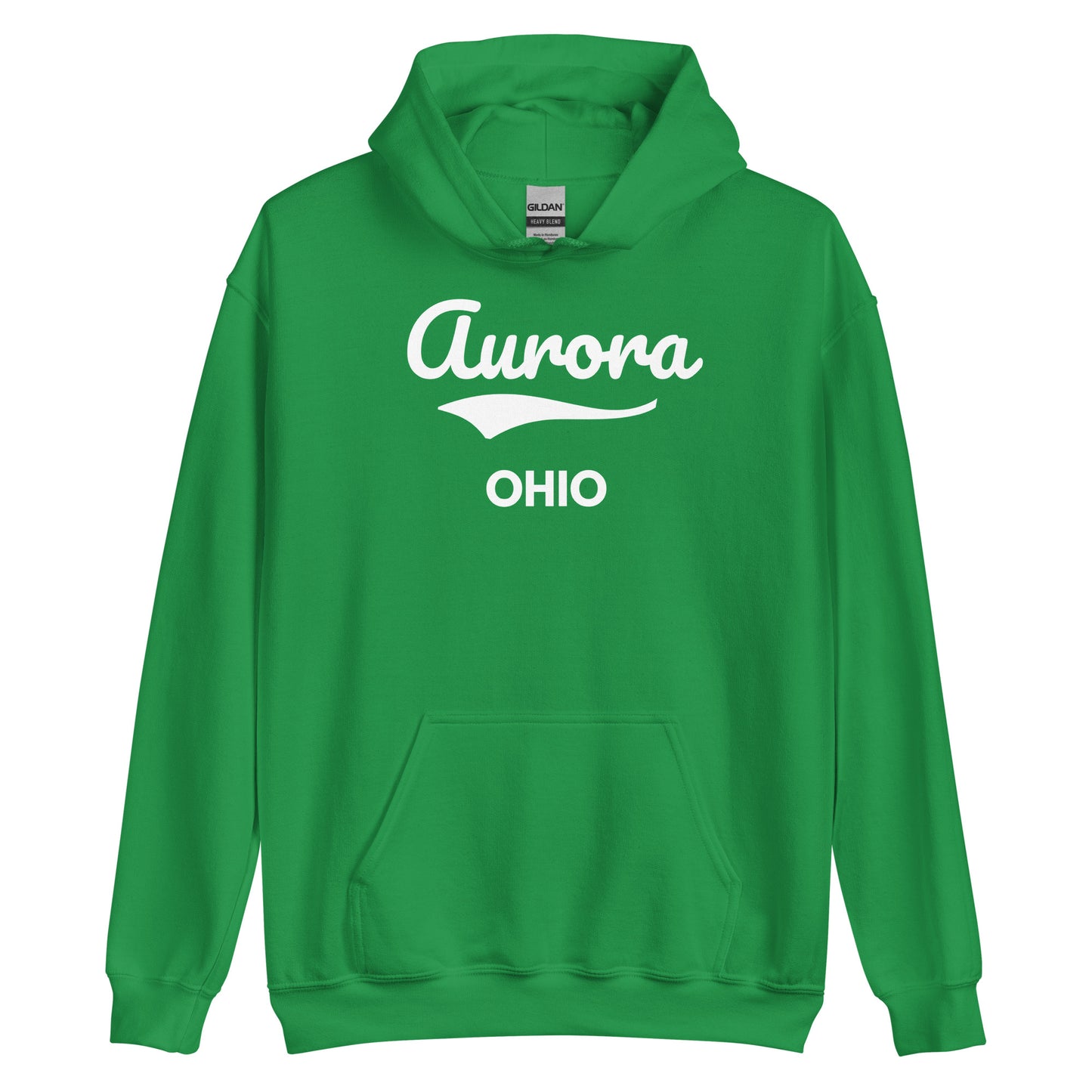 Aurora Ohio Script Unisex Hoodie