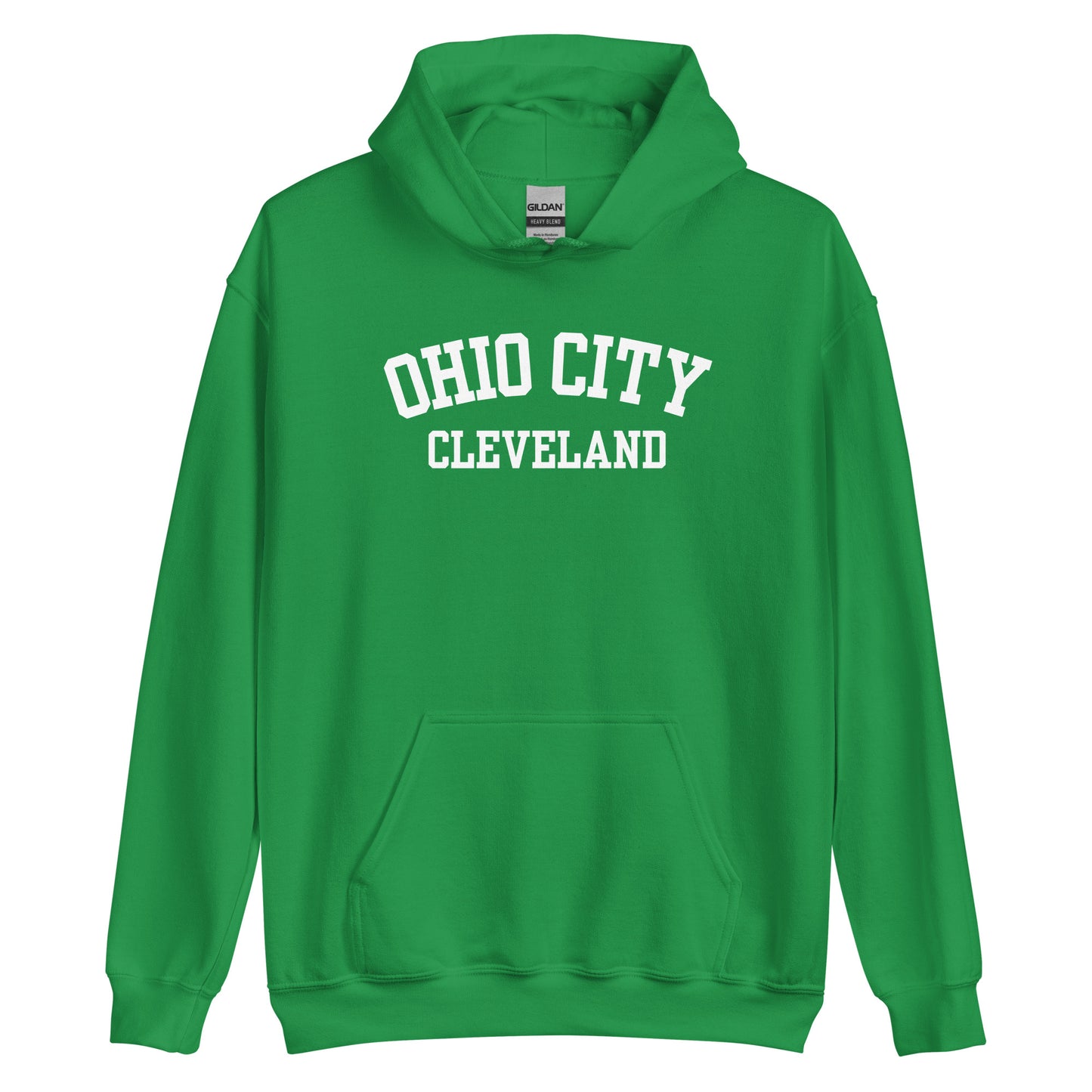 Ohio City Cleveland Block Unisex Hoodie