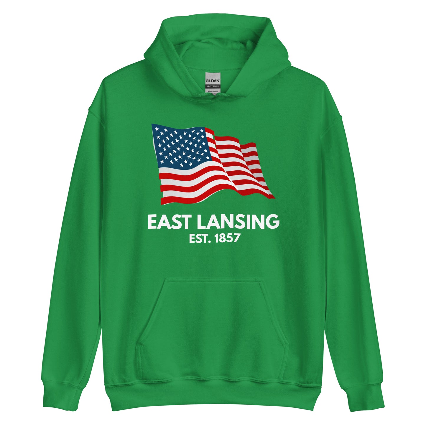 East Lansing Michigan Fourth of July Unisex Hoodie