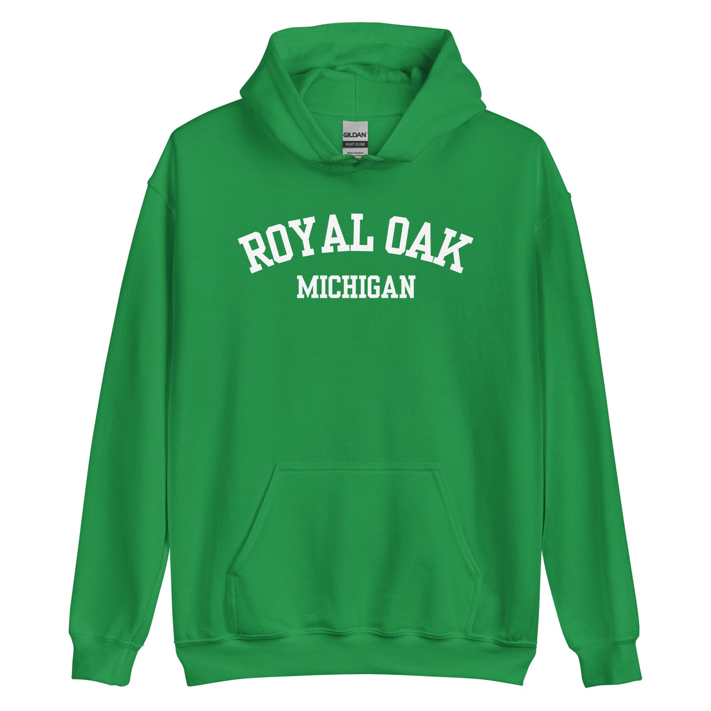 Royal Oak Michigan Block Unisex Hoodie