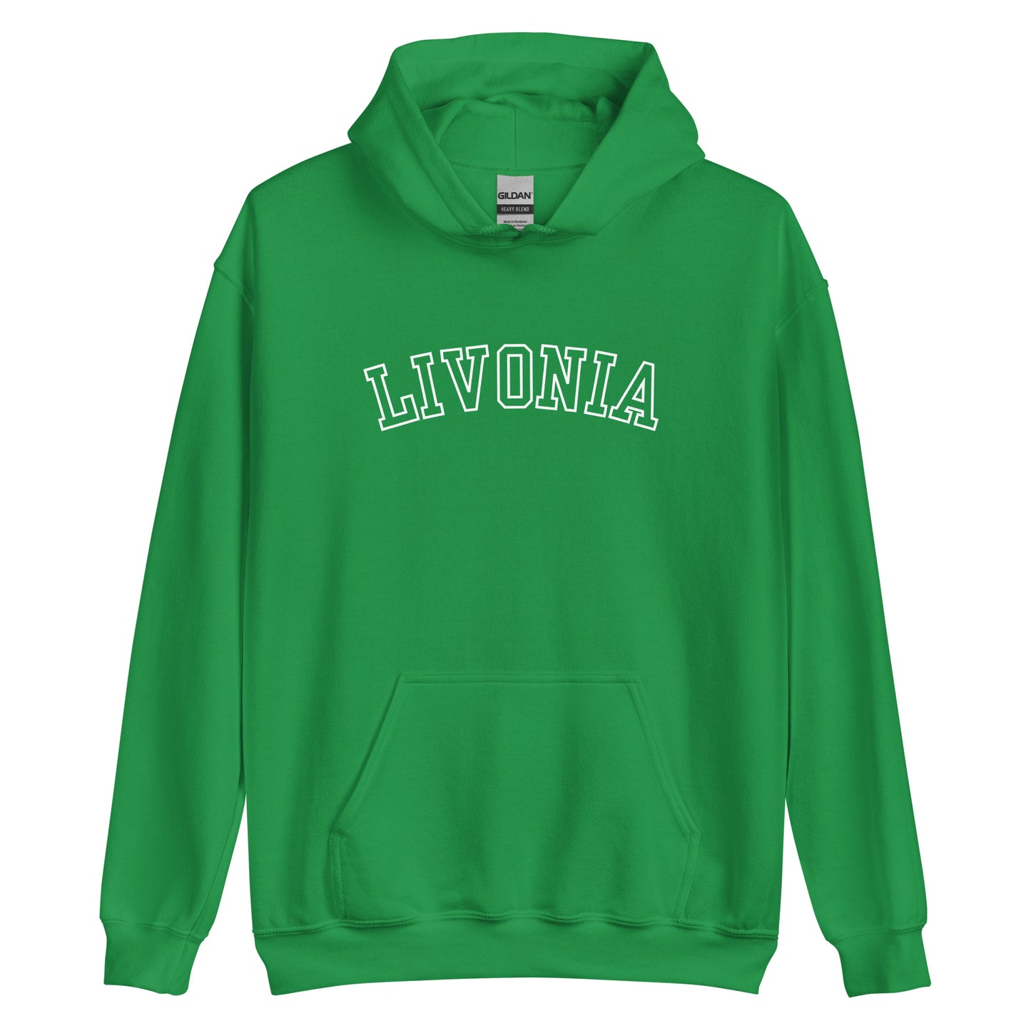 Livonia Michigan Outline Unisex Hoodie