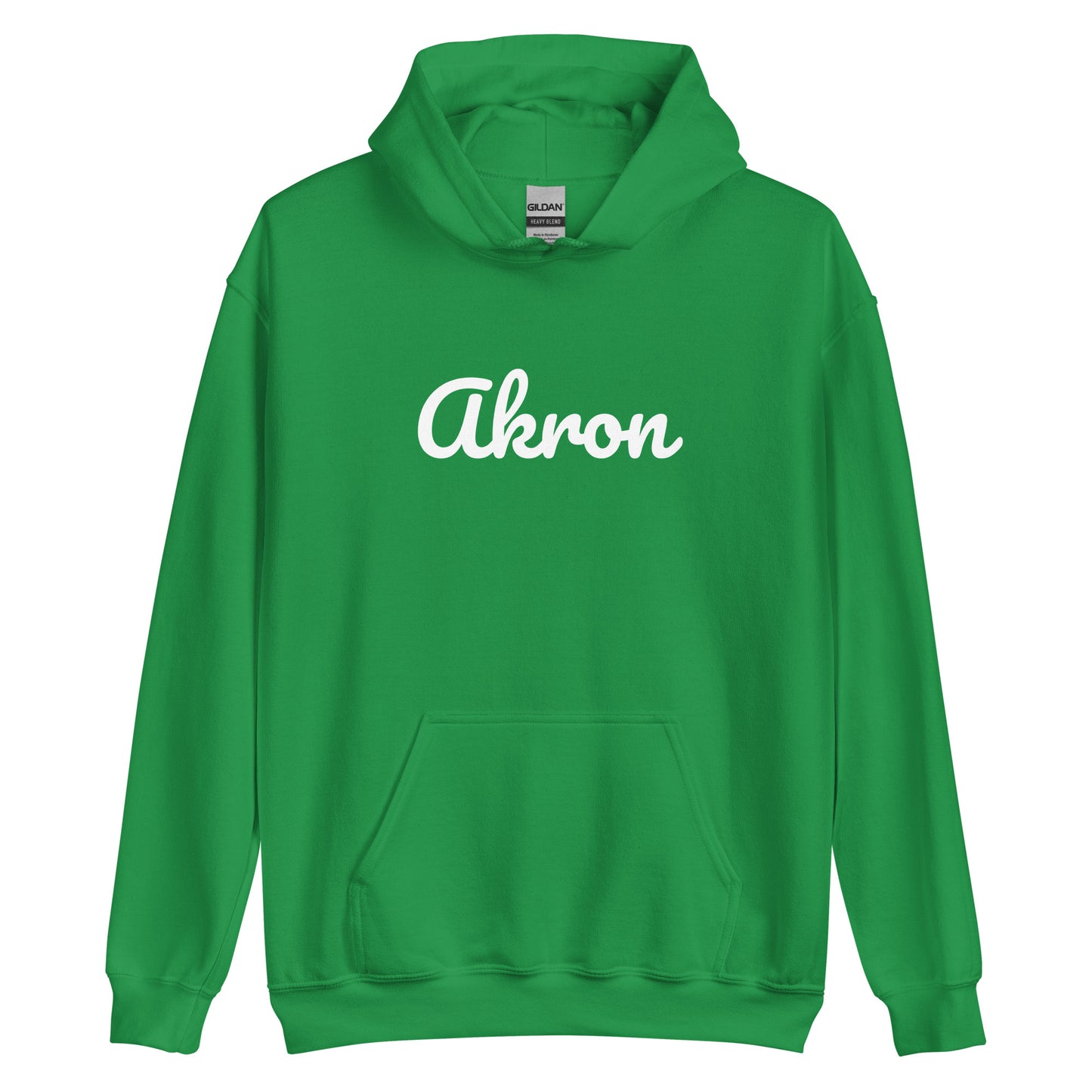 Akron Ohio Solo Script Unisex Hoodie