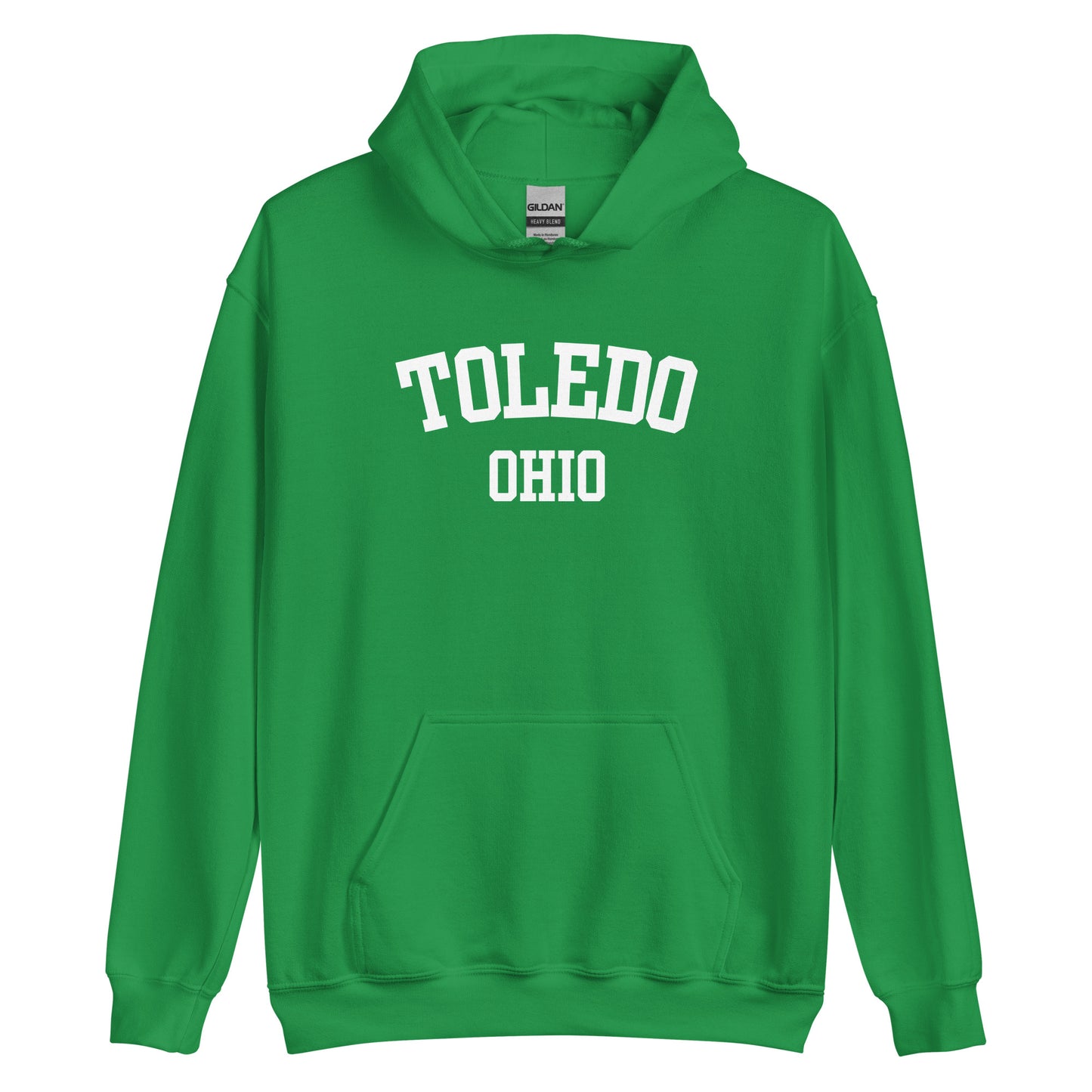 Toledo Ohio Block Unisex Hoodie