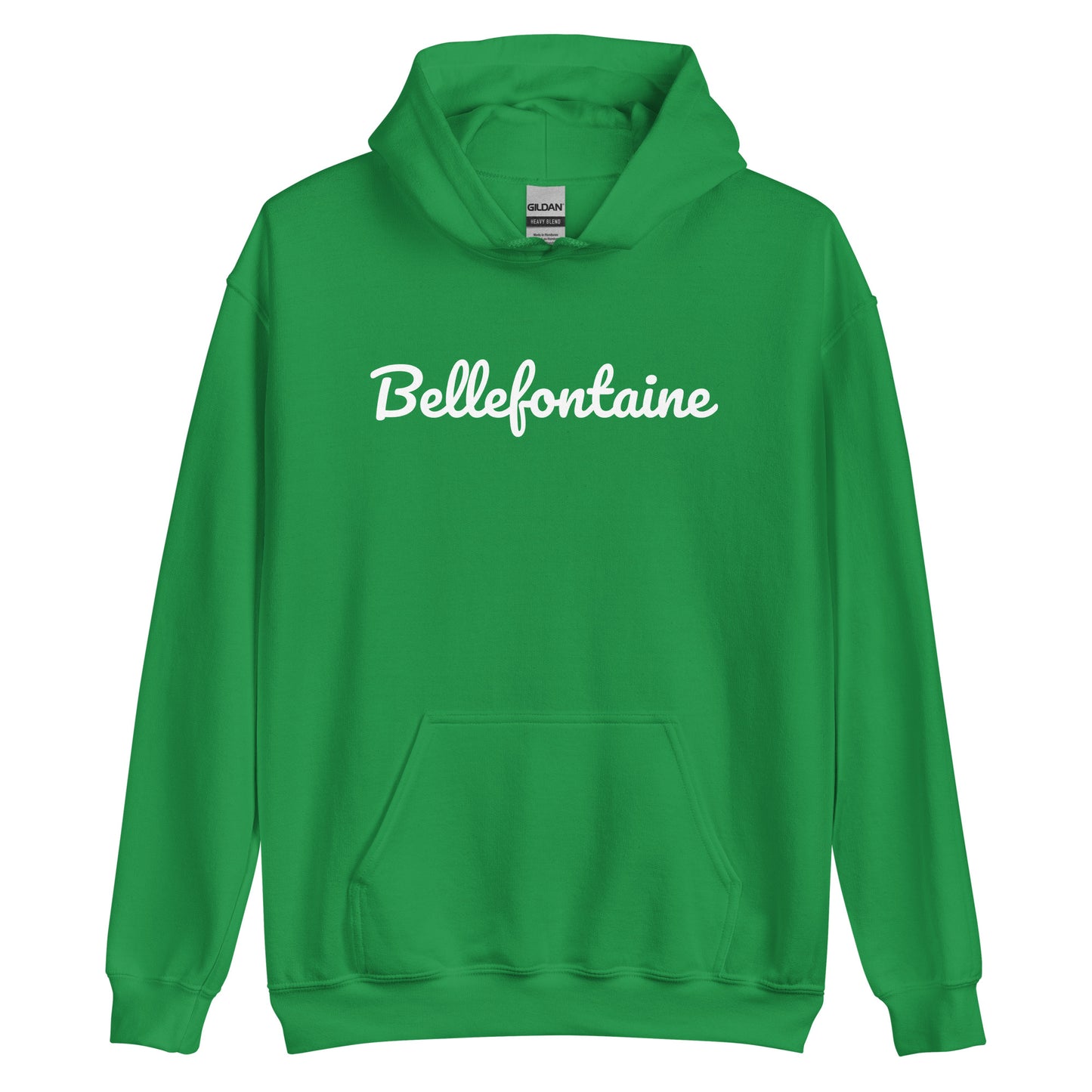 Bellefontaine Ohio Solo Script Unisex Hoodie