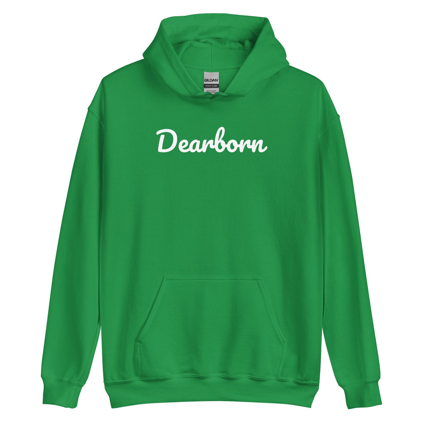 Dearborn Michigan Solo Script Unisex Hoodie