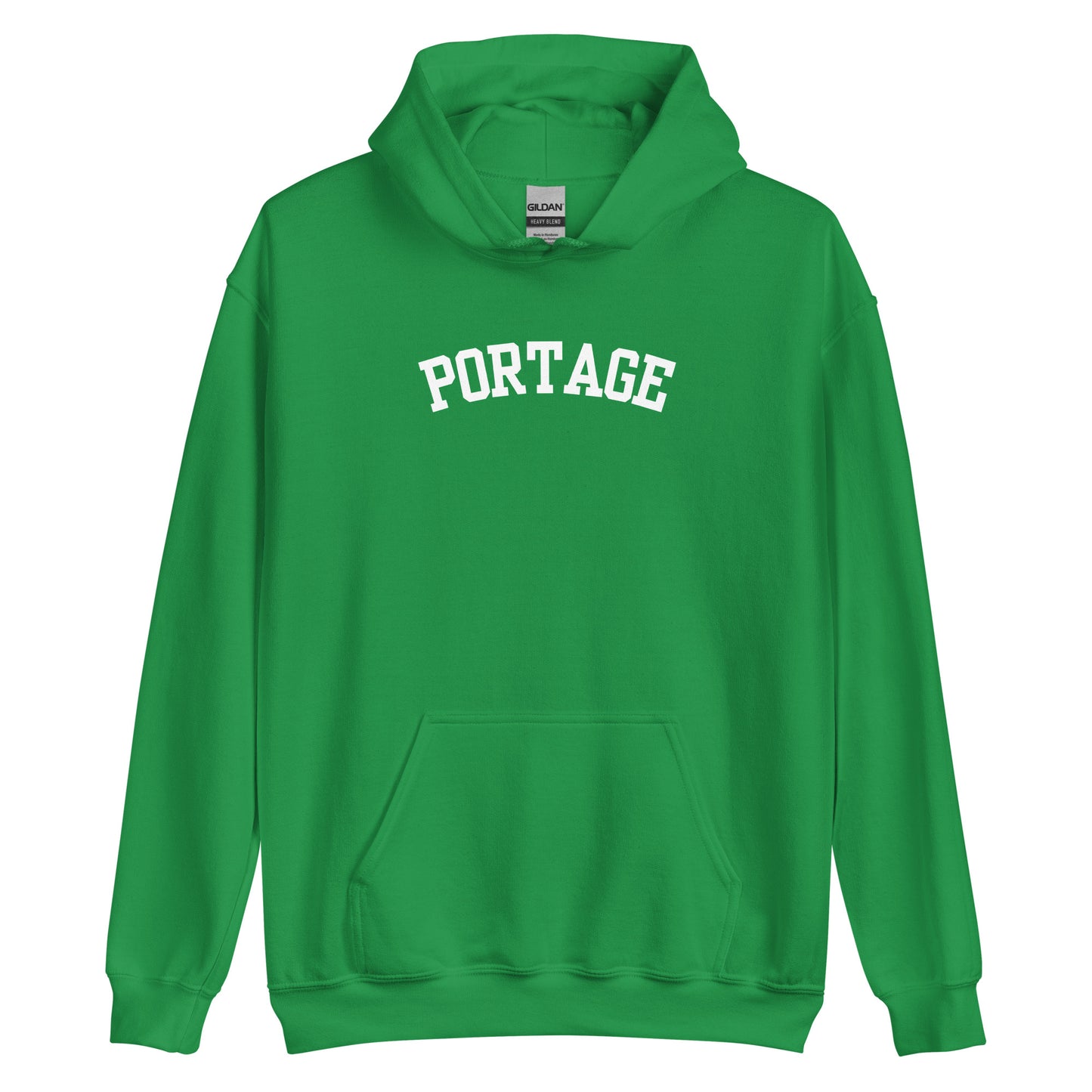Portage Michigan Block Solo Unisex Hoodie
