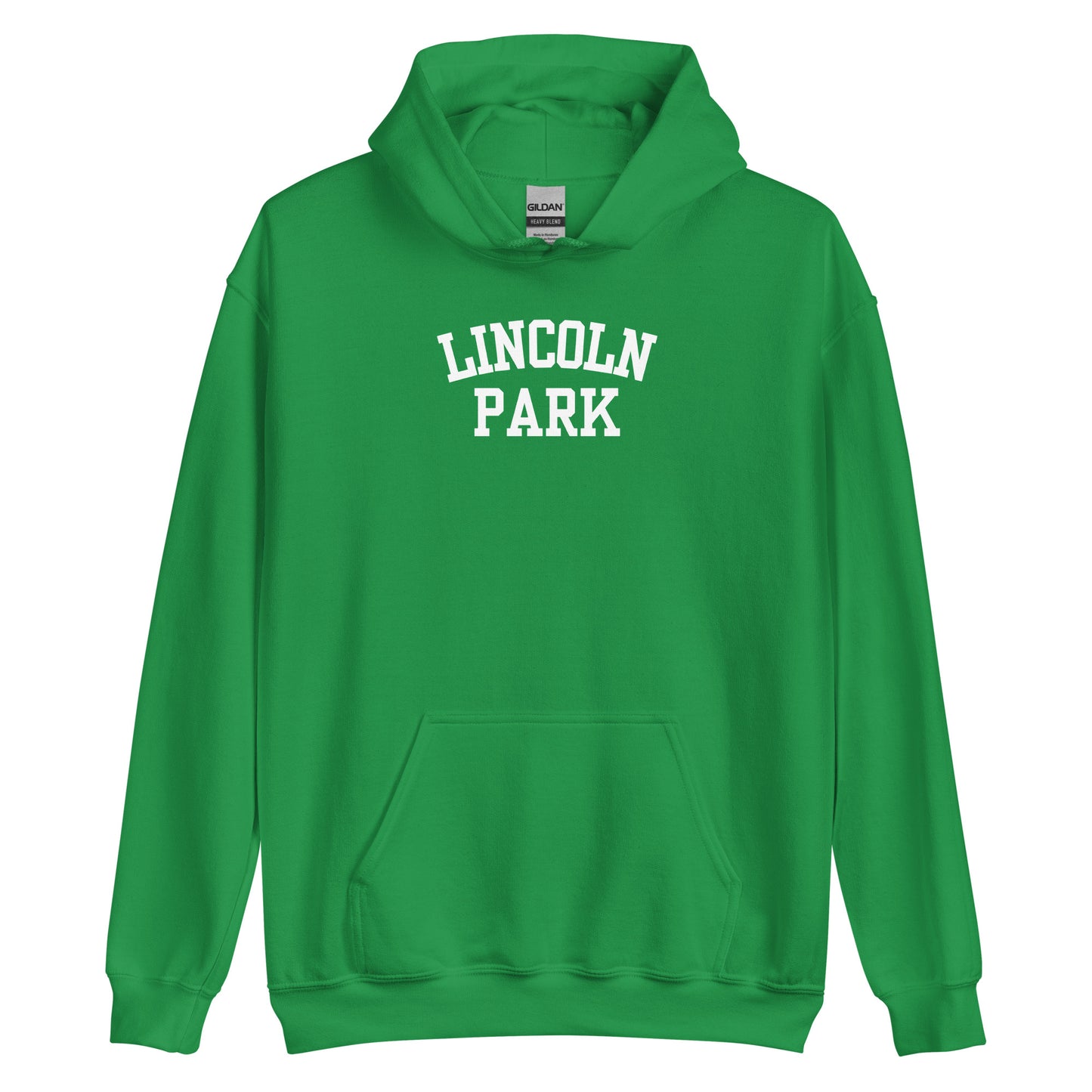 Lincoln Park Michigan Block Solo Unisex Hoodie
