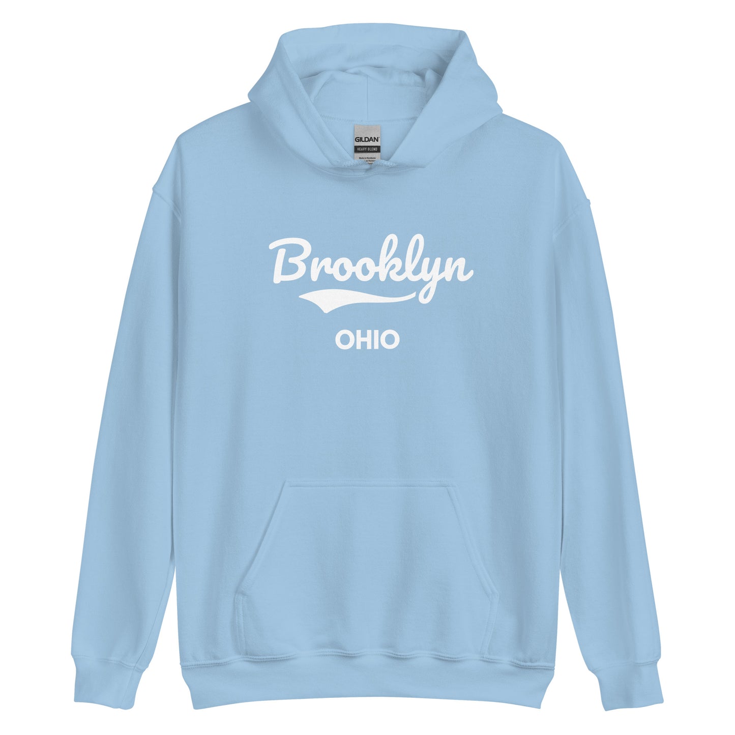 Brooklyn Ohio Script Unisex Hoodie
