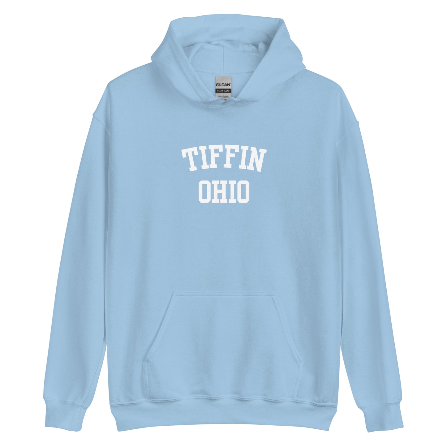 Tiffin Ohio Block Unisex Hoodie