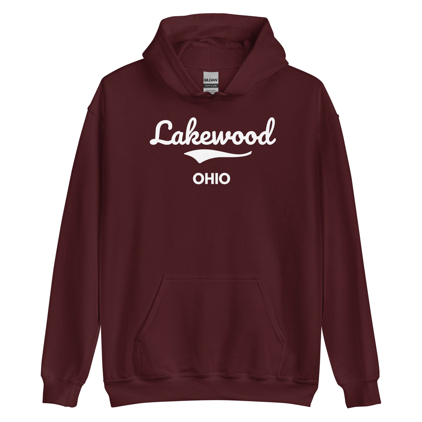 Lakewood Ohio Script Unisex Hoodie