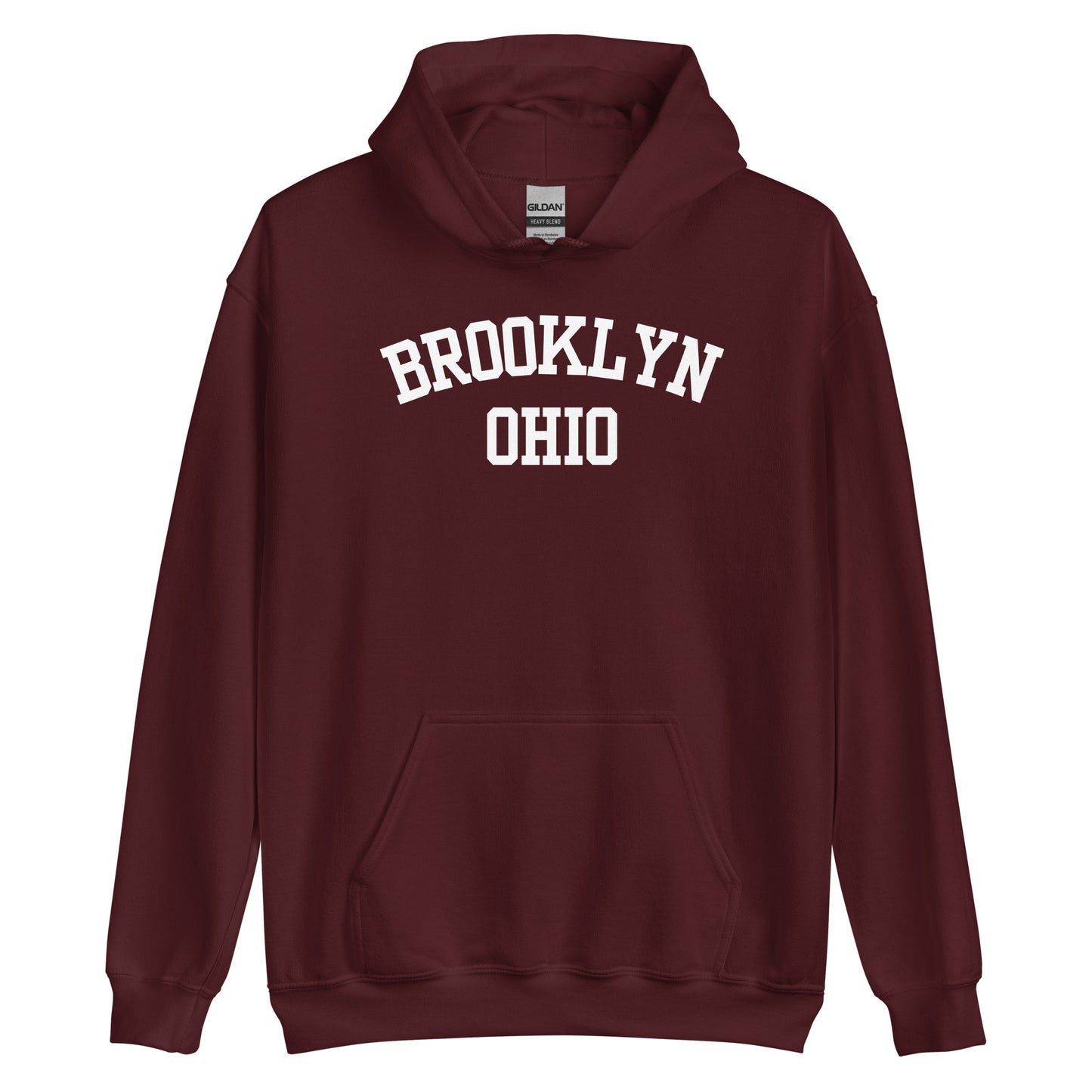 Brooklyn Ohio Block Unisex Hoodie