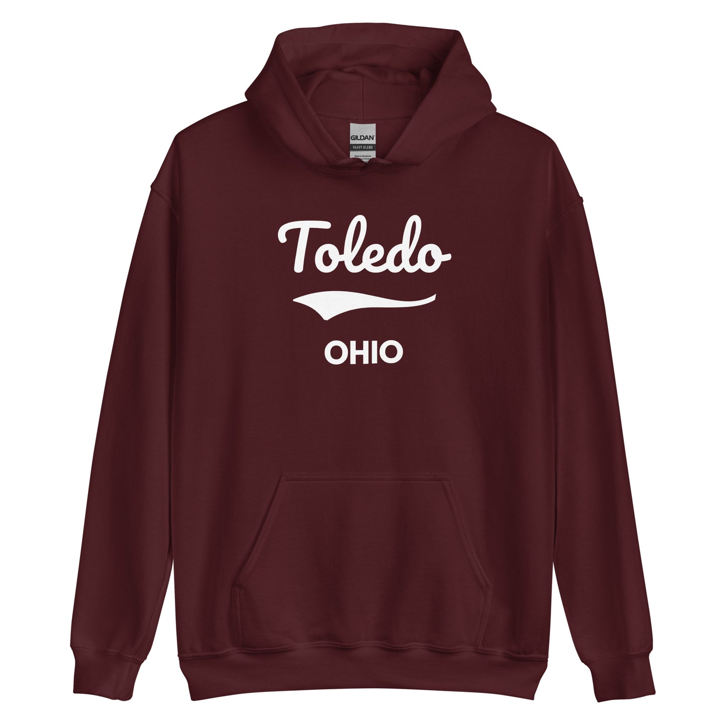 Toledo Ohio Script Unisex Hoodie